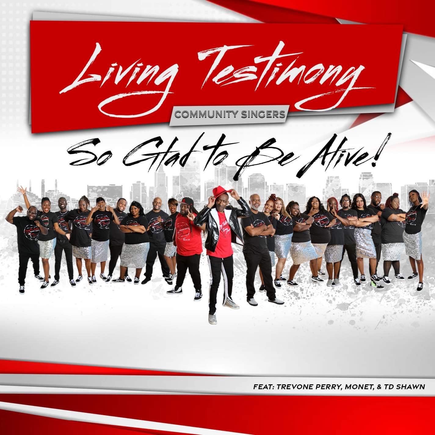 Постер альбома So Glad to Be Alive! (feat. Trevone Perry & Monet)