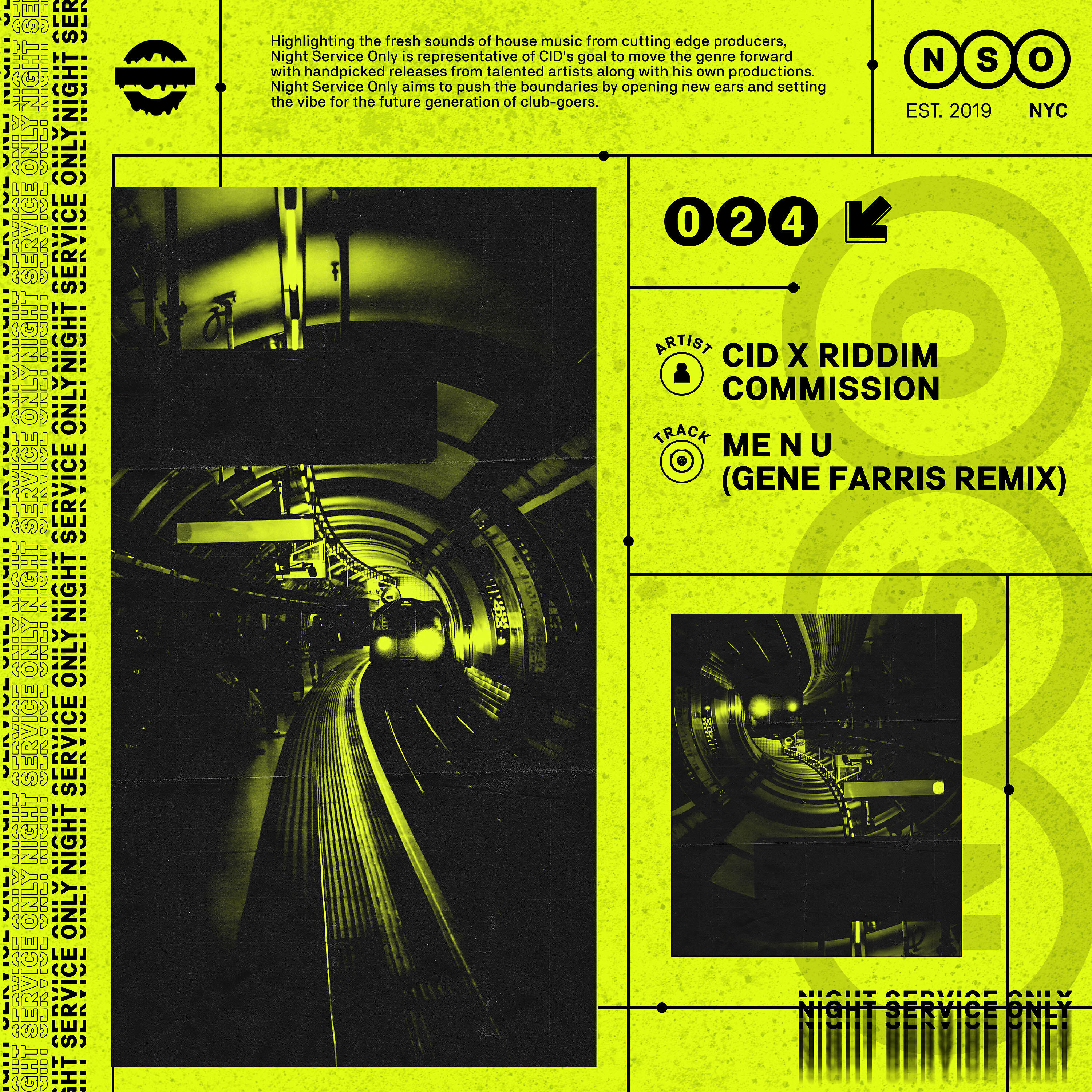 Скачать песню Cid, Riddim Commission - ME N U (Gene Farris Remix) бесплатно в MP3 для Android и iOS