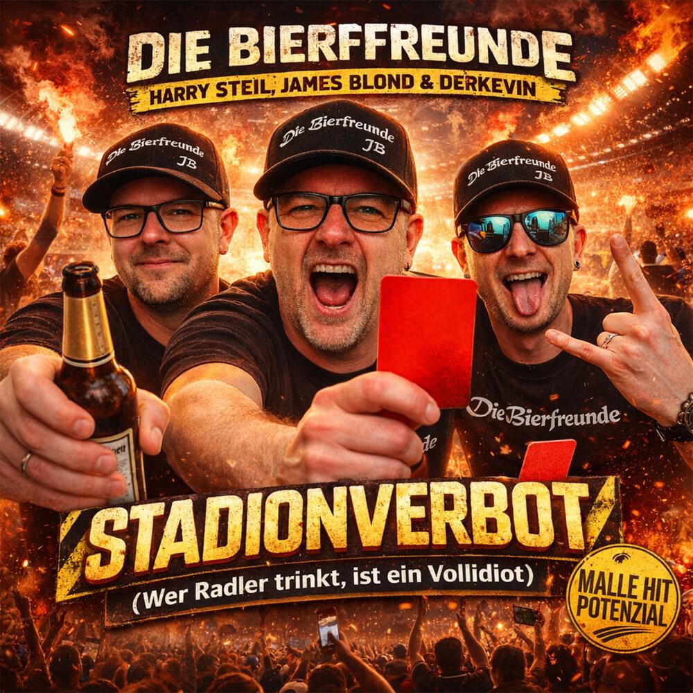 Релиз Stadionverbot (Wer Radler trinkt, ist ein Vollidiot)