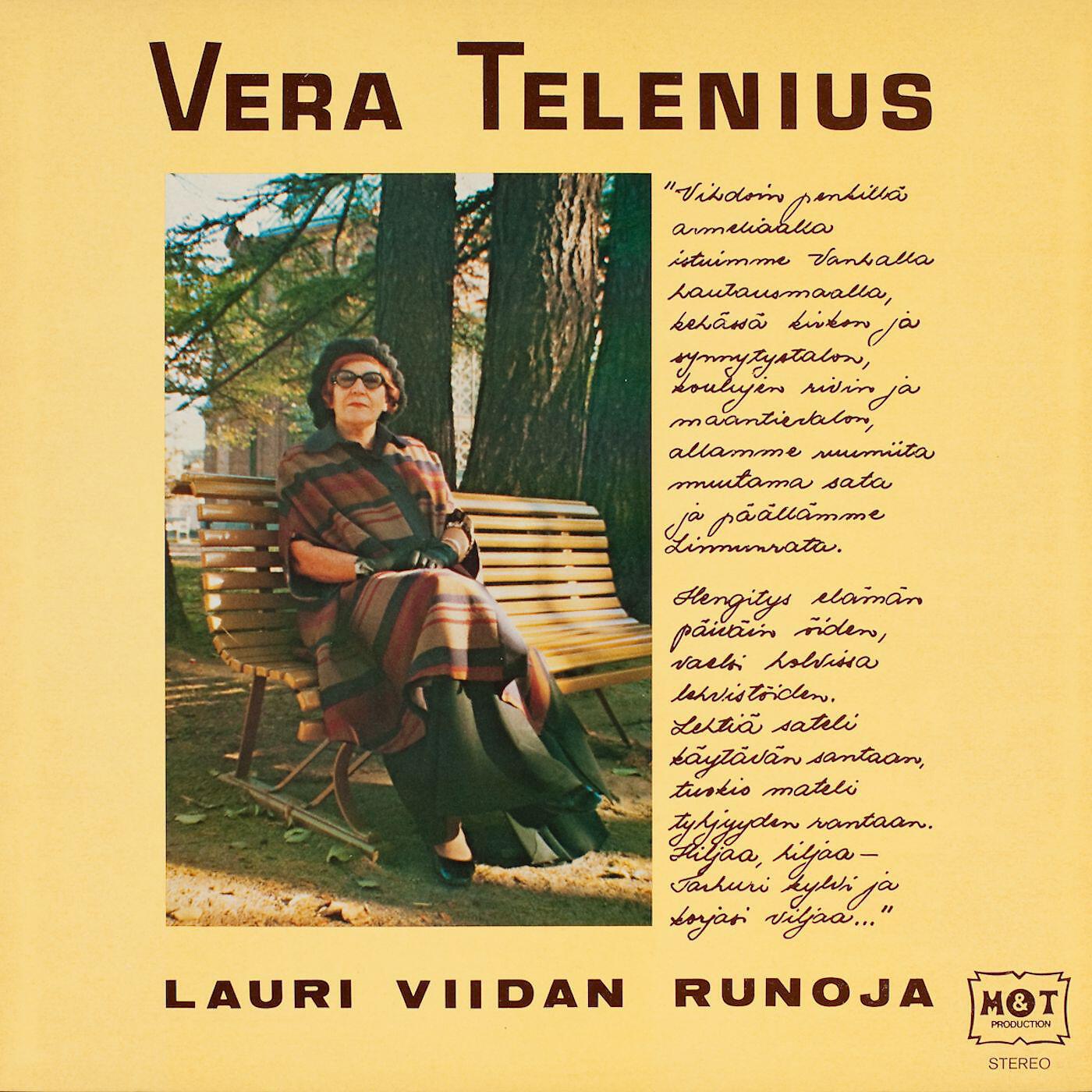 Релиз Lauri Viidan runoja