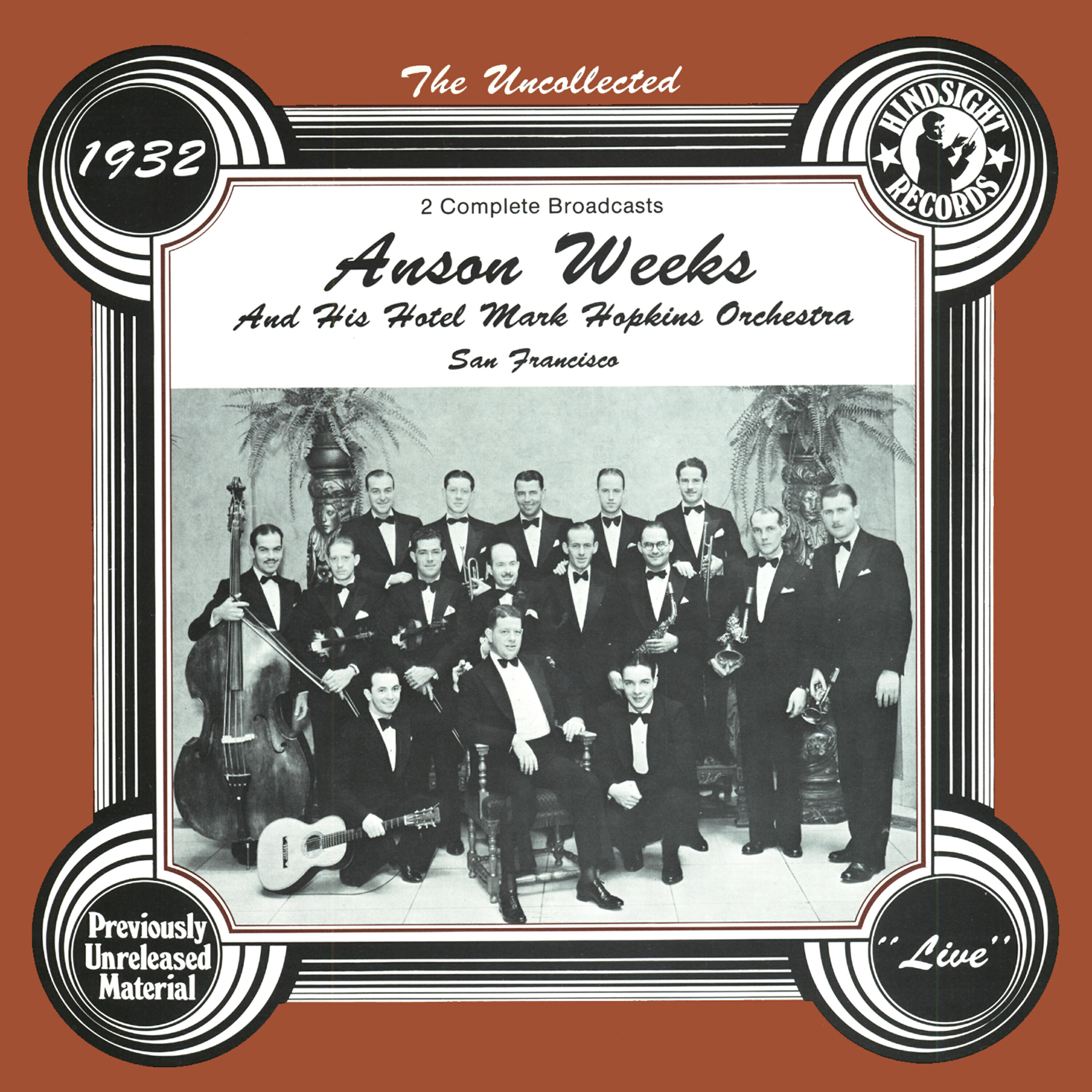 His Hotel Mark Hopkins Orchestra