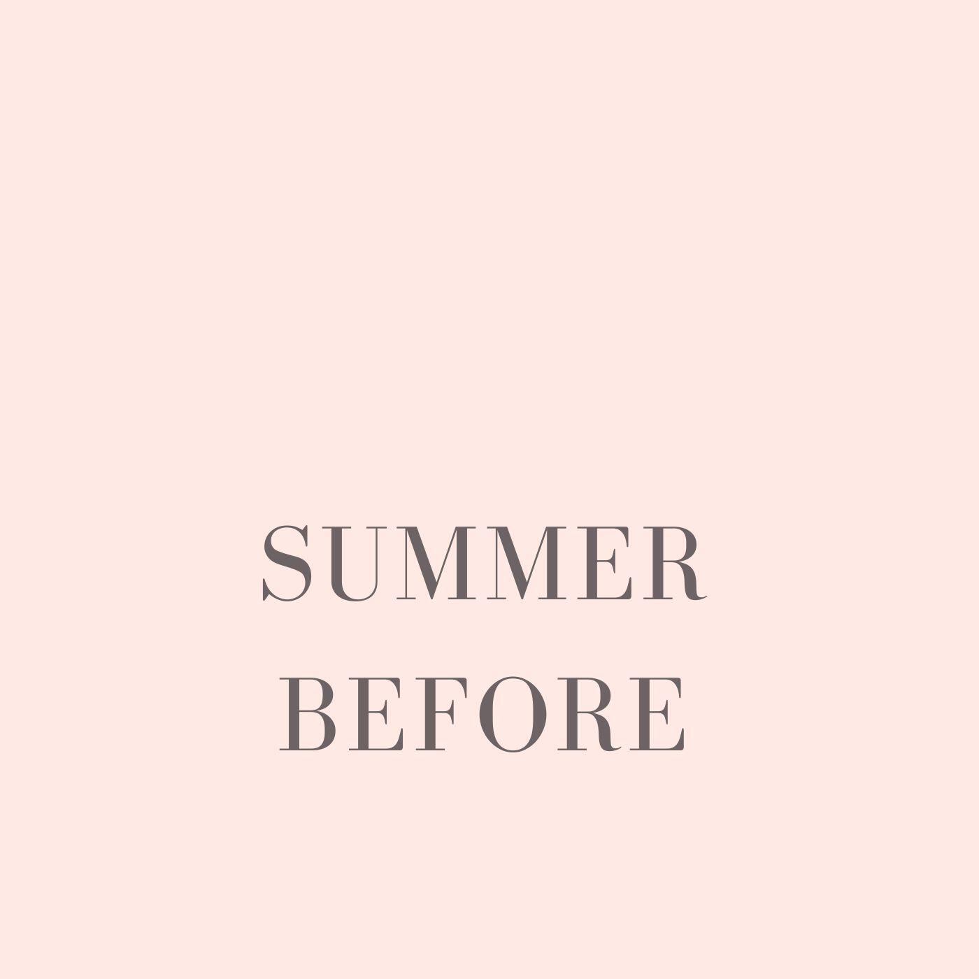 Релиз Summer Before