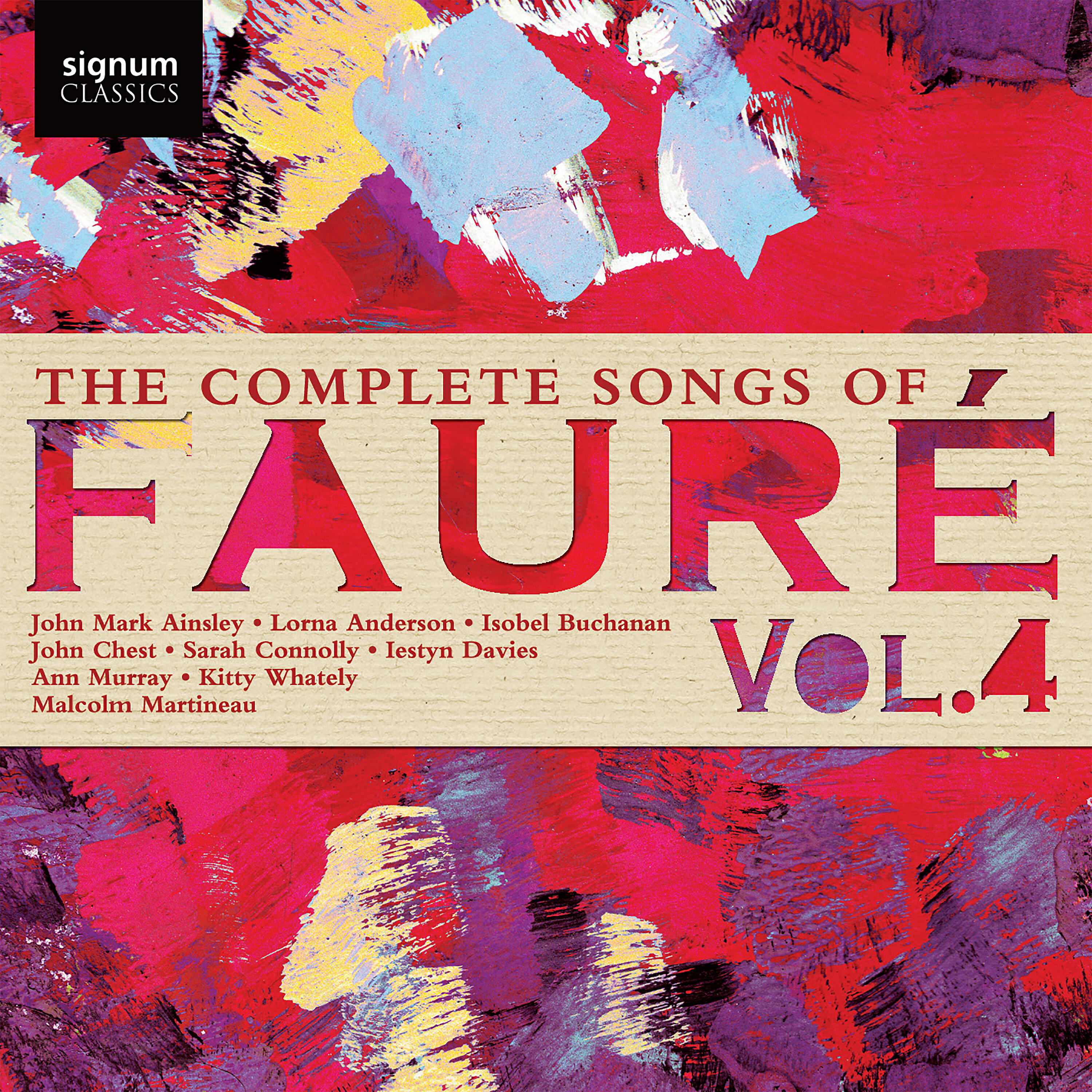 Релиз The Complete Songs of Fauré, Vol. 4