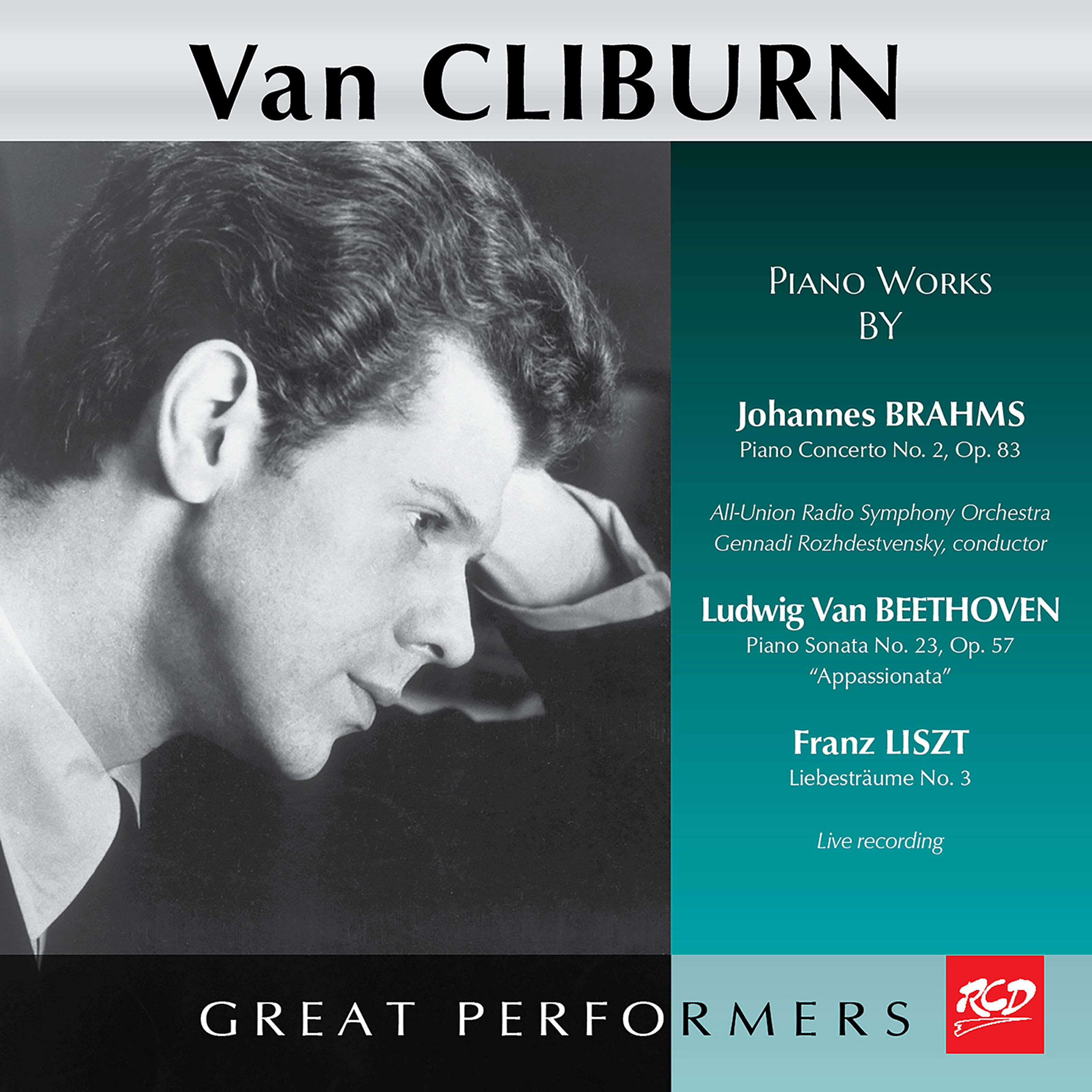 Релиз Brahms, Beethoven & Liszt: Piano Works (Live)