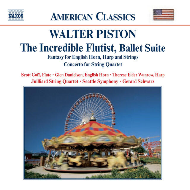 Релиз Piston: The Incredible Flutist / Fantasy for English Horn, Harp and Strings