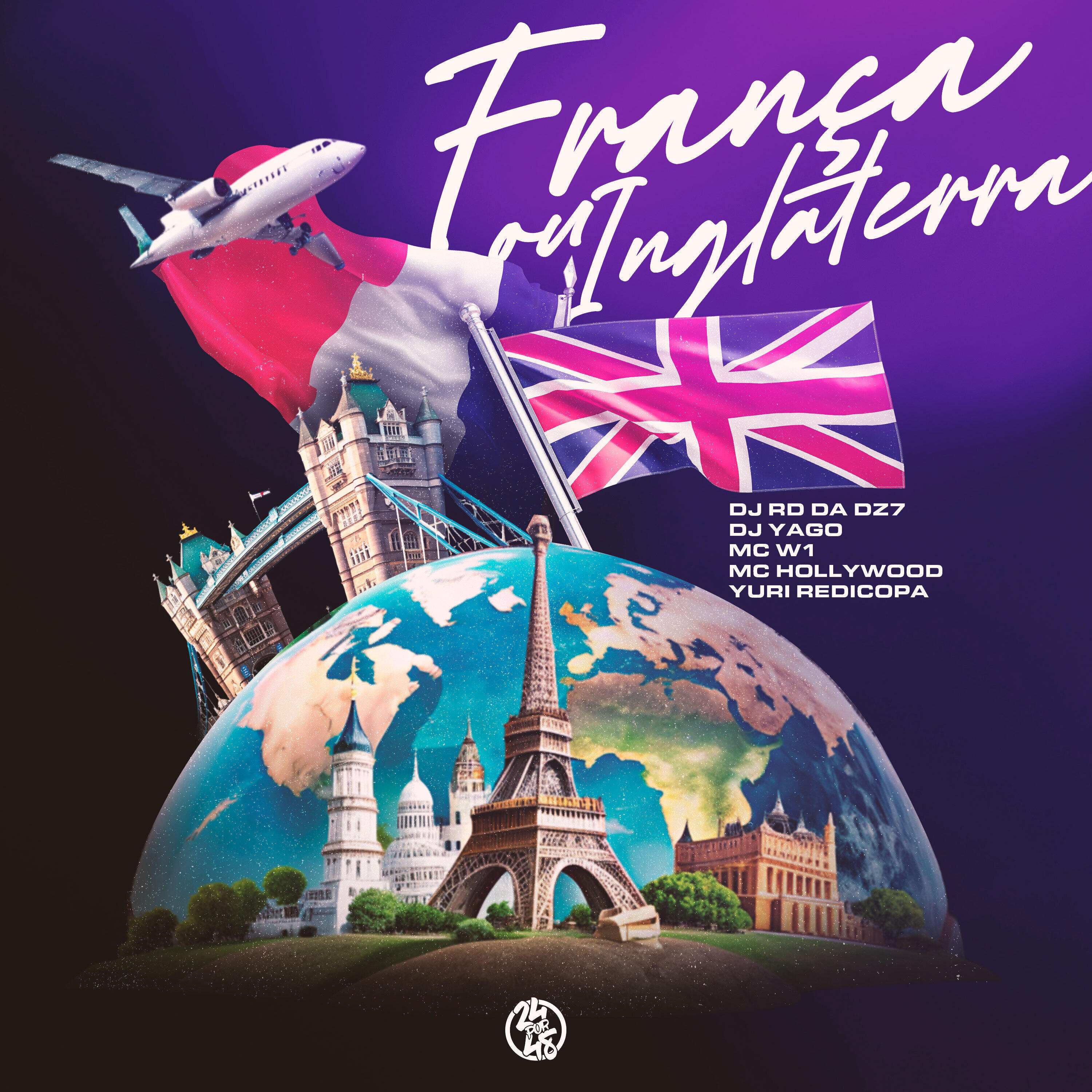 MC Hollywood, MC W1, DJ RD DA DZ7, Yuri Redicopa, DJ Yago - França ou Inglaterra