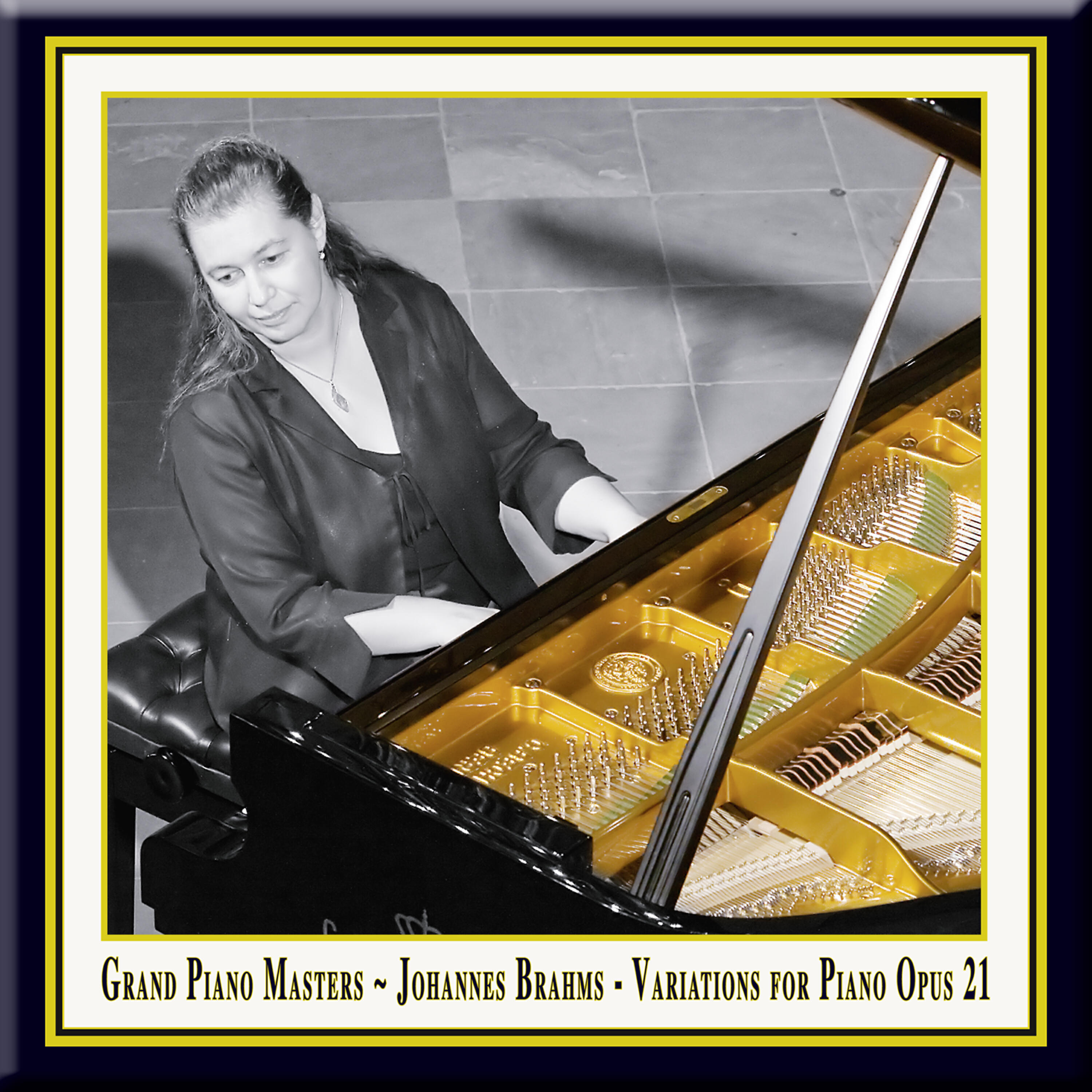 Релиз Grand Piano Masters - Brahms: Variations for Piano in D Major Opus 21 / Johannes Brahms: Variationen für Klavier in D-Dur Op. 21