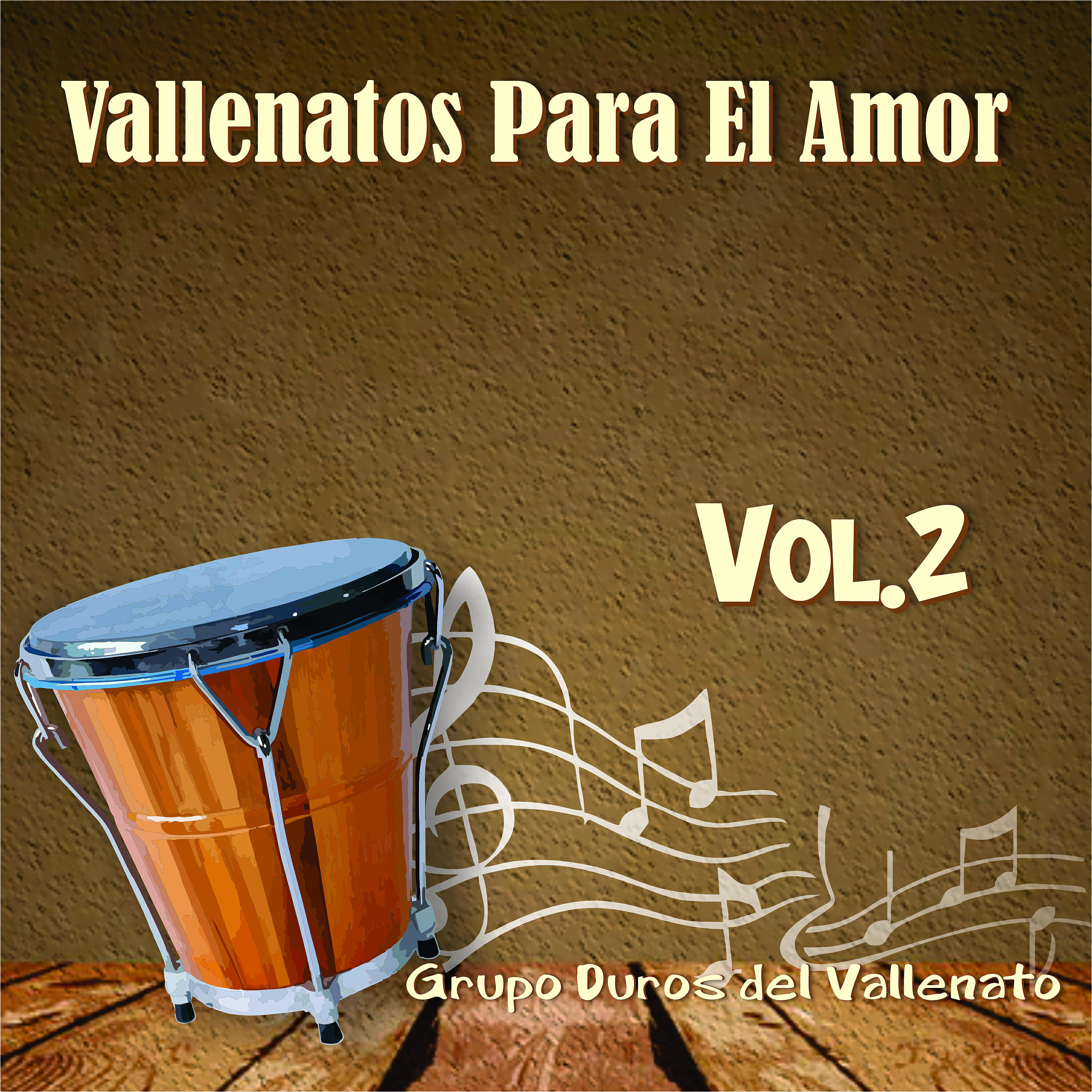 Релиз Vallenatos Para El Amor, Vol.2