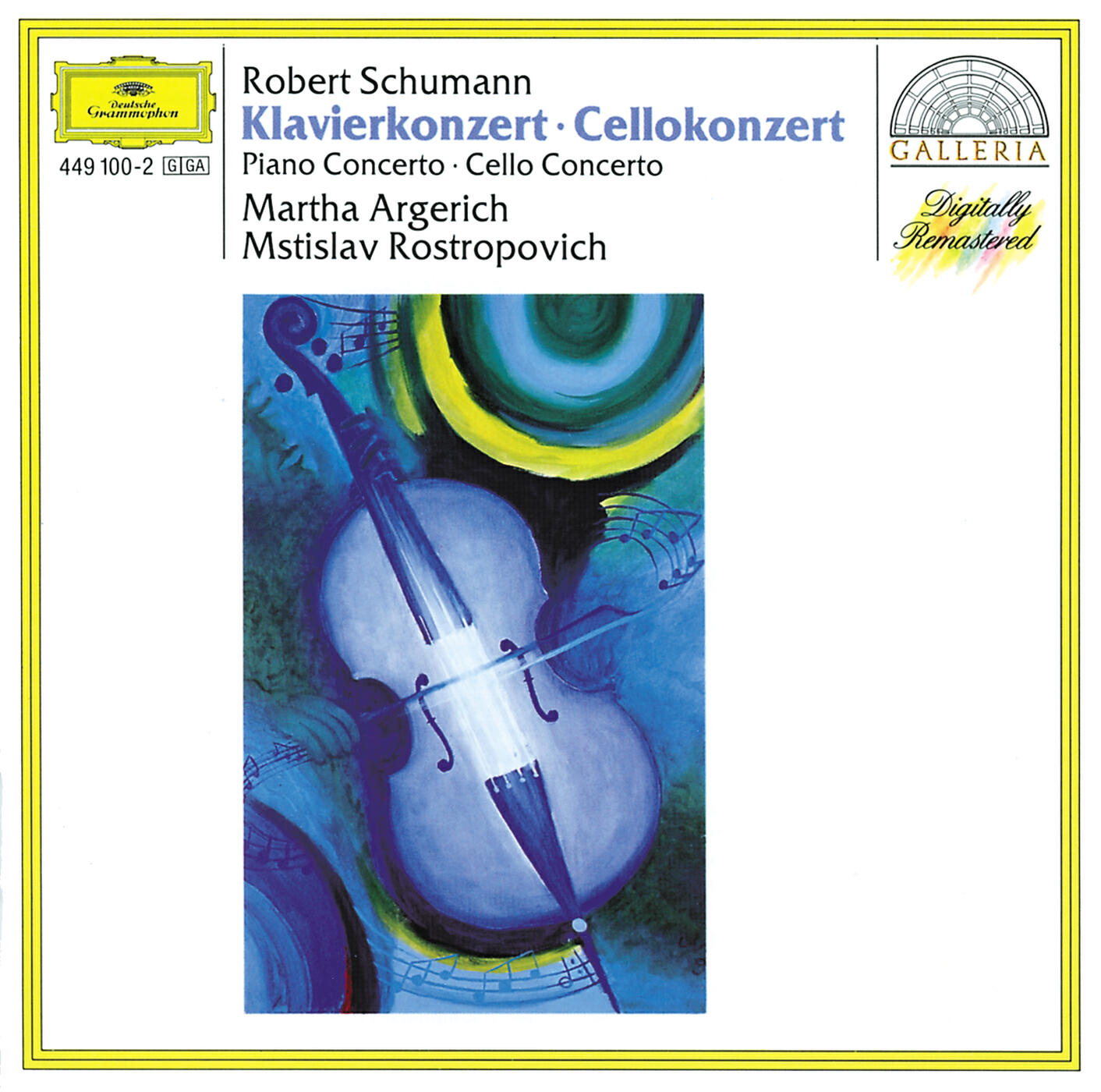 Релиз Schumann: Piano Concerto Op.54; Cello Concerto Op.129