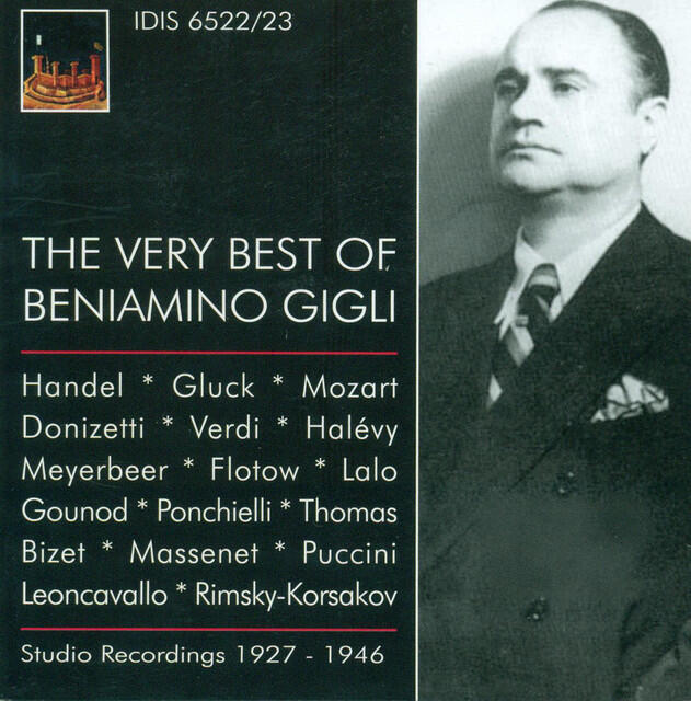 Релиз Opera Arias (Tenor): Gigli, Beniamino (The Very Best of Beniamino Gigli) (1927-1946)