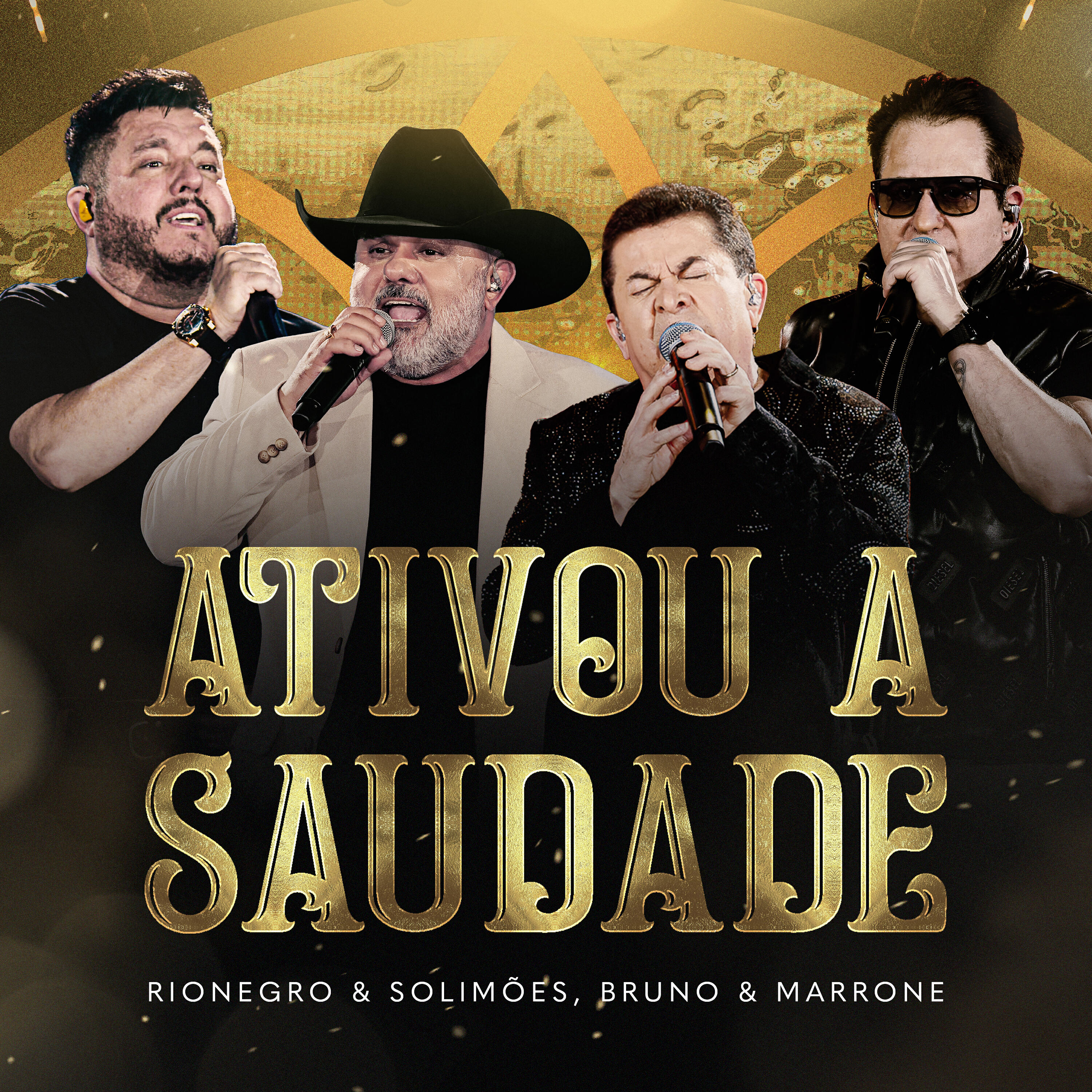 Релиз Ativou a Saudade (Ao Vivo)