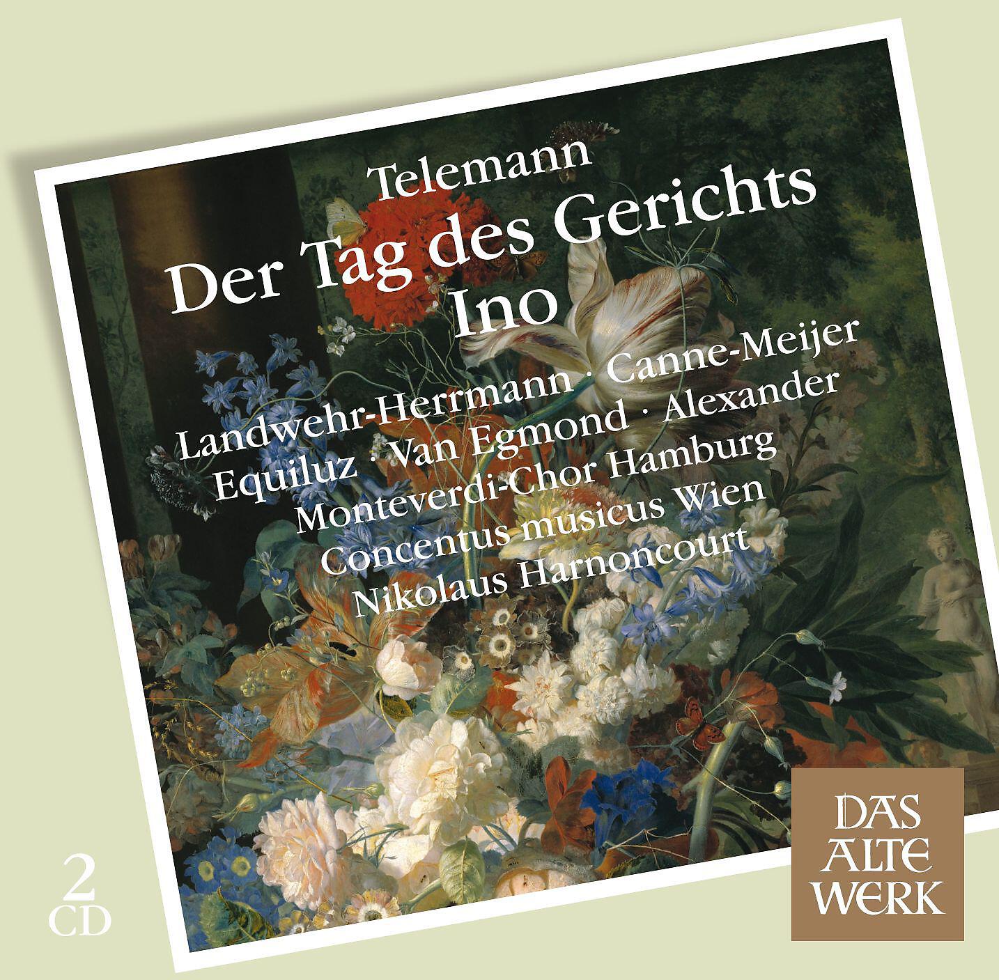 Релиз Telemann : Der Tag des Gerichts [The Day of Judgement], Ino