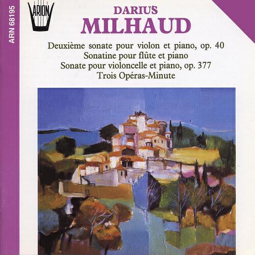 Релиз Milhaud : Sonates pour piano