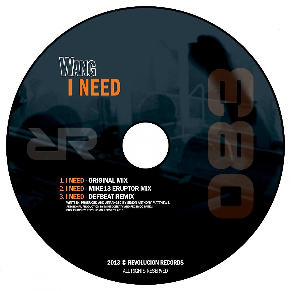 Скачать песню Wang - I Need (Defbeat Remix) бесплатно в MP3 для Android и iOS