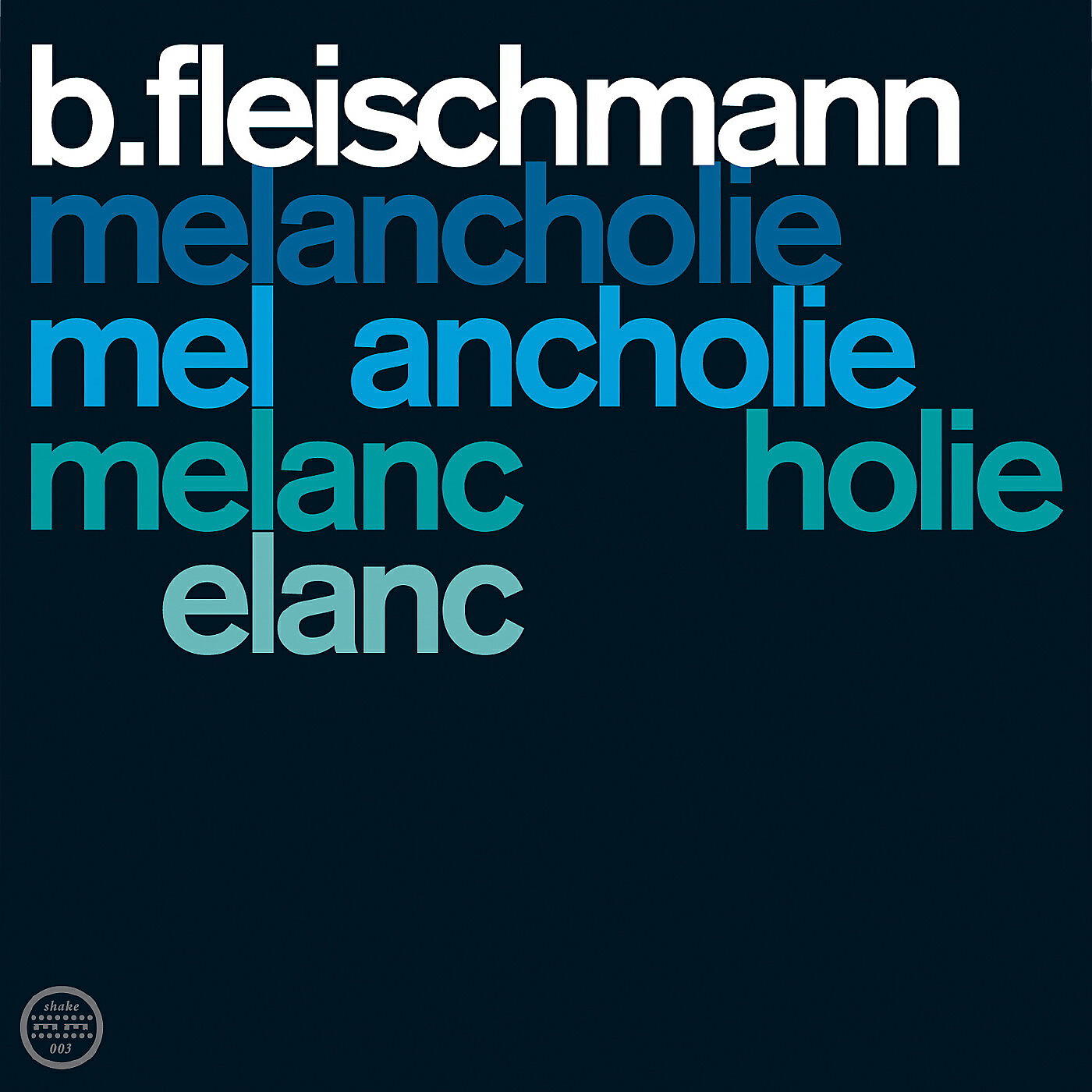 Релиз Melancholie & Schubert