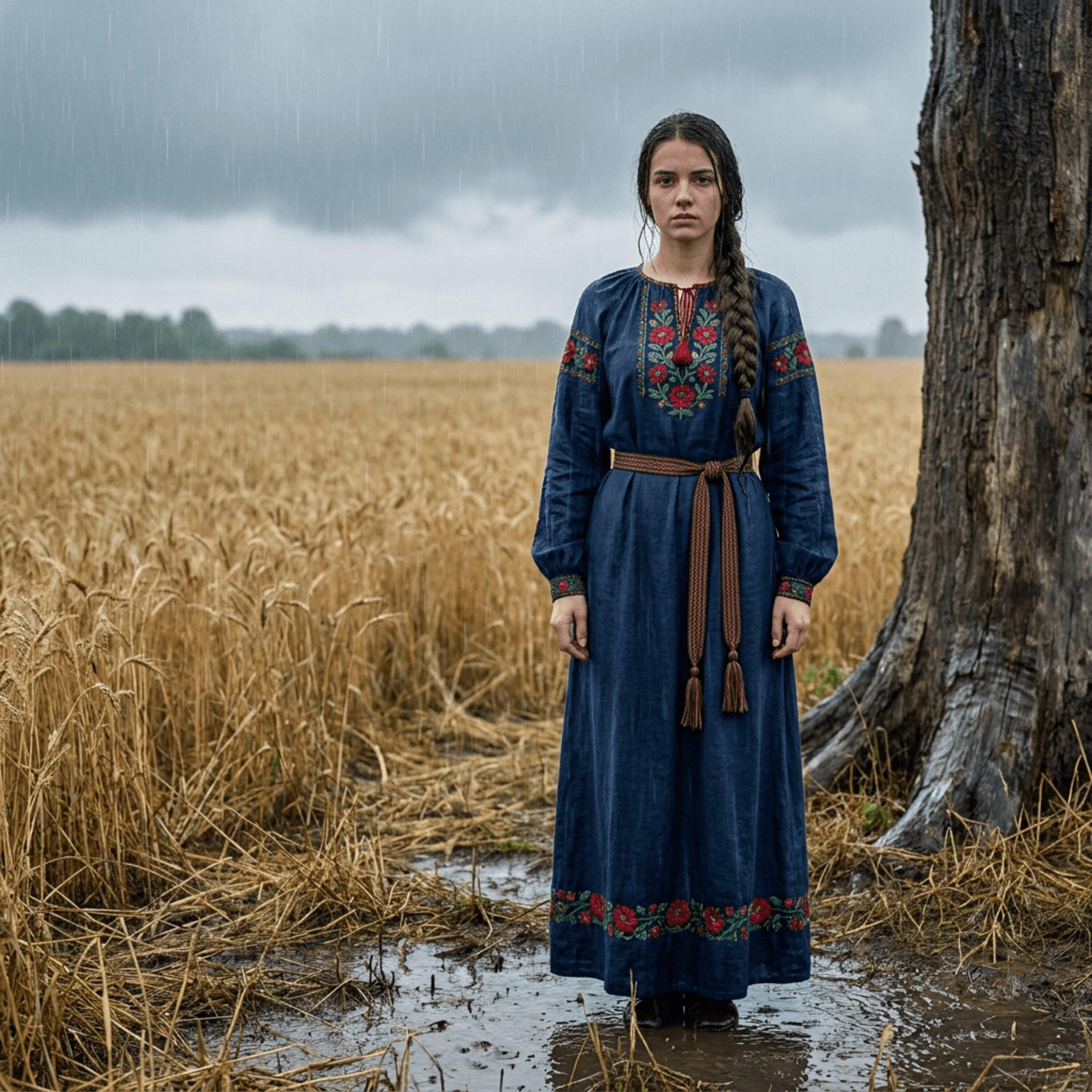 Релиз Платье синее