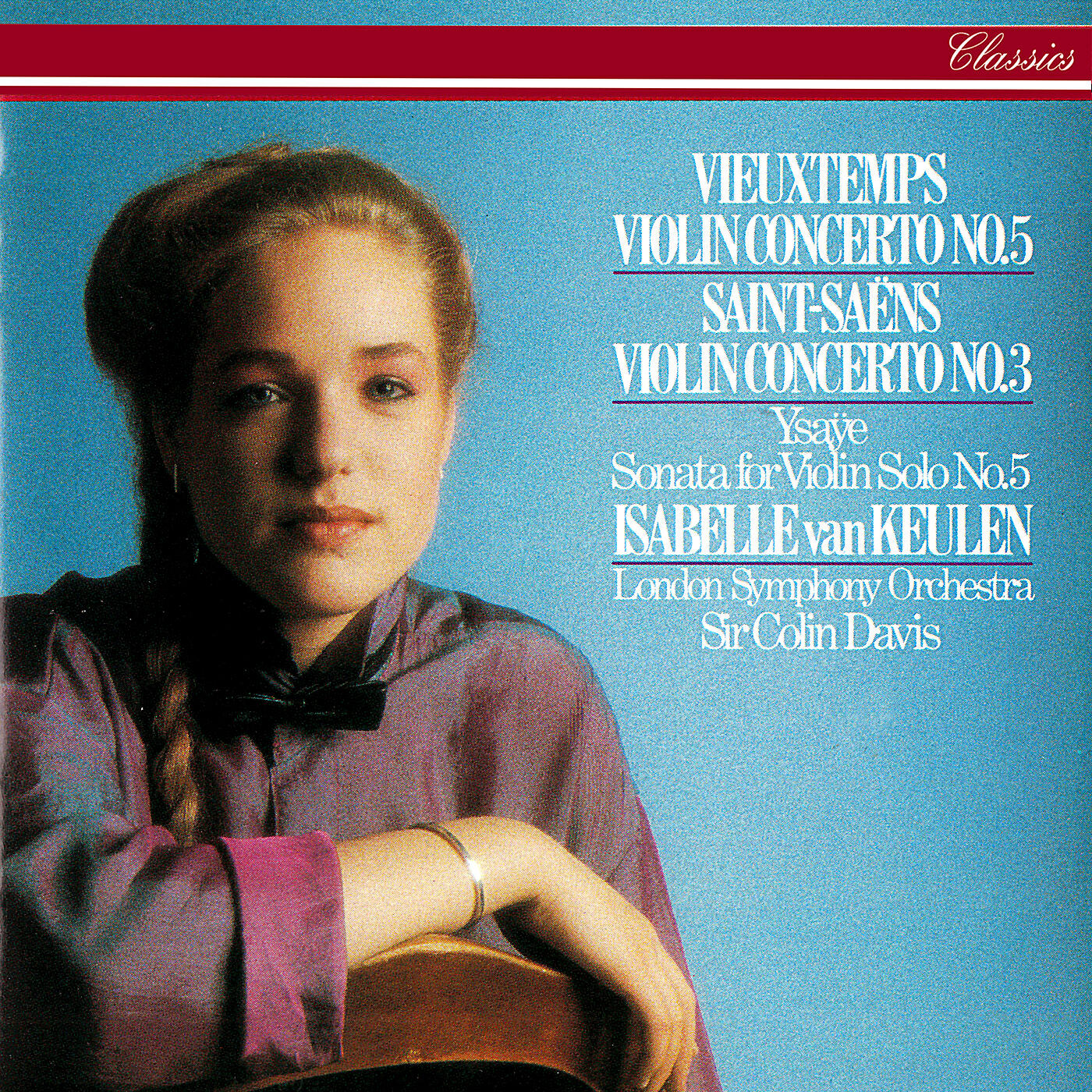 Релиз Saint-Saëns: Violin Concerto No. 3 / Vieuxtemps: Violin Concerto No. 5 / Ysaÿe: Solo Violin Sonata No. 5