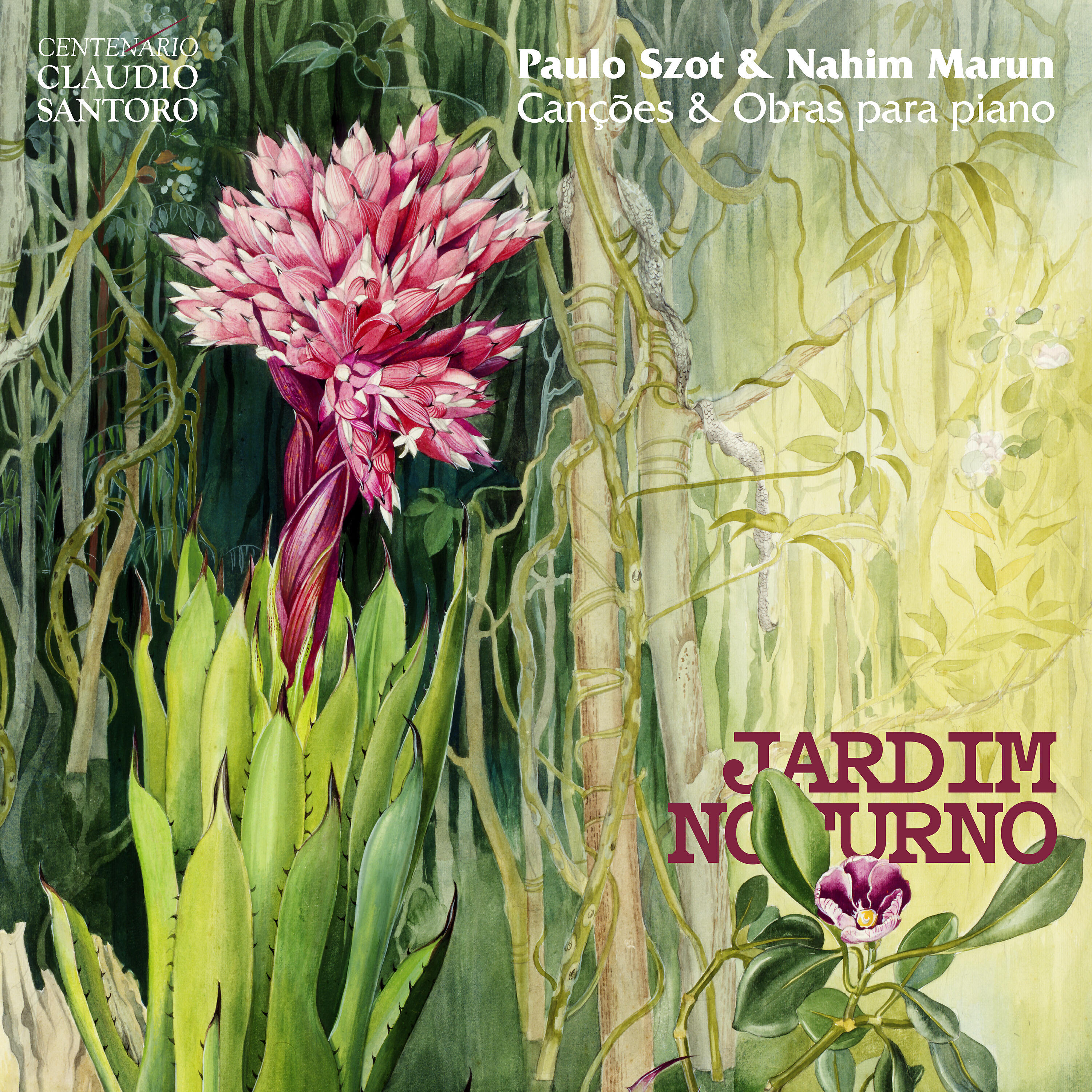 Релиз Jardim Noturno - Canções e Obras para Piano de Claudio Santoro