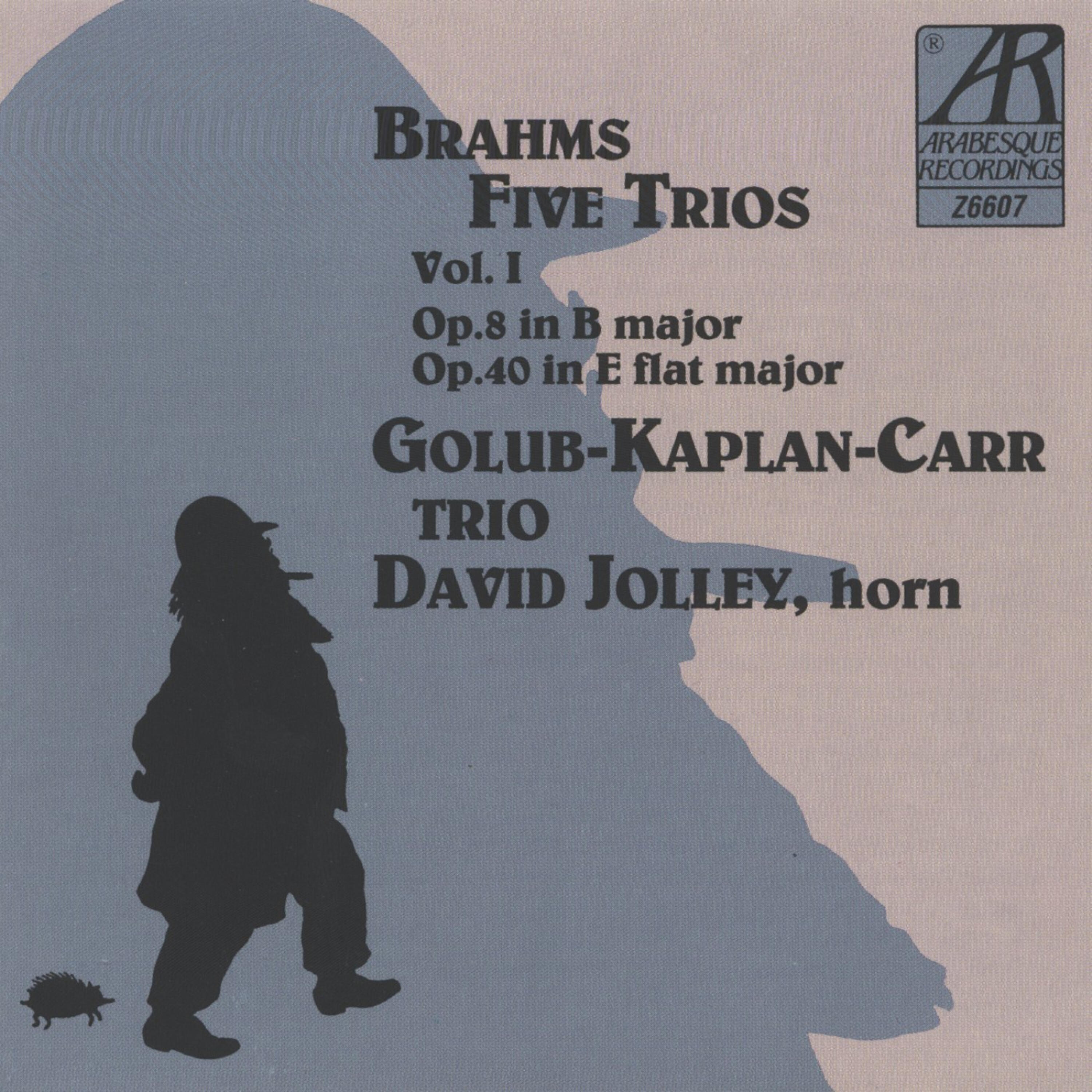 Релиз Brahms: Five Trios, Volume I