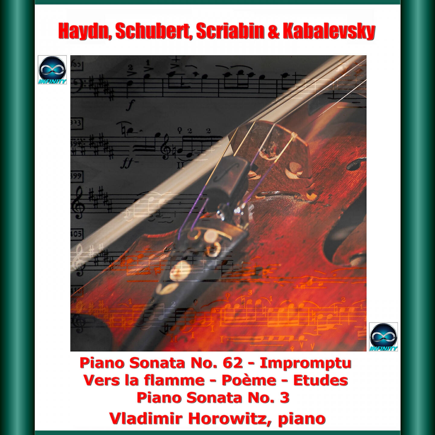 Релиз Haydn, schubert, scriabin & kabalevsky: piano sonata no. 62 - impromptu - vers la flamme - poème - etudes - piano sonata no. 3
