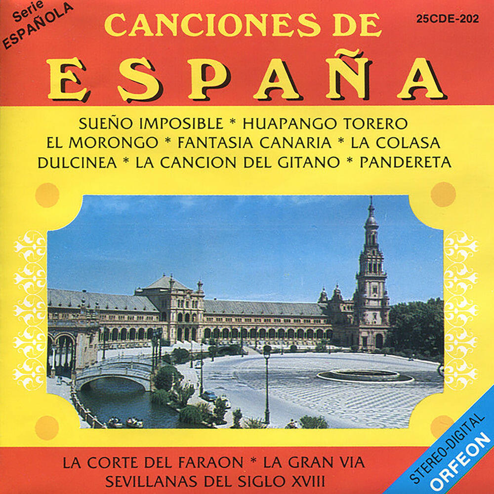 Релиз Canciones de España