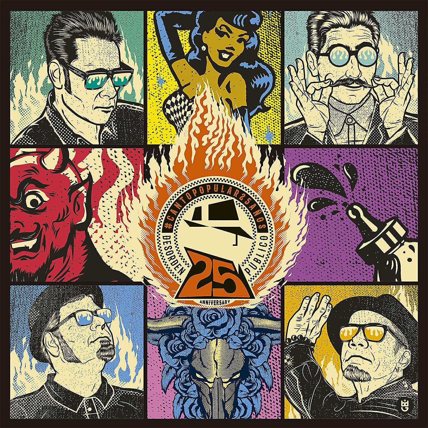 Desorden Público, Franco de Vita, Desorden Público, Franco de Vita, El Tuyero Ilustrado - Tiembla (Versión 25 Años)