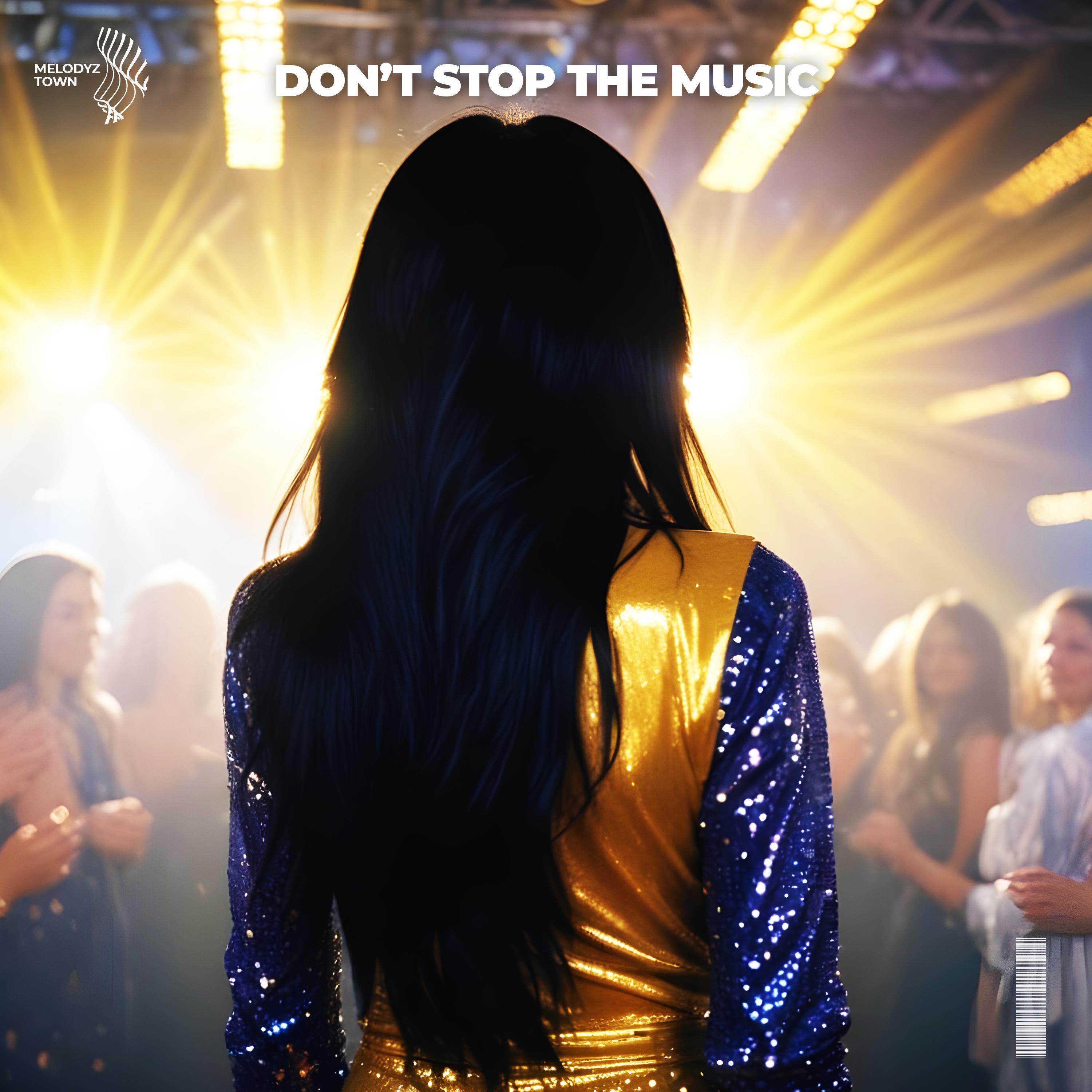 Релиз don't stop the music (sped up)