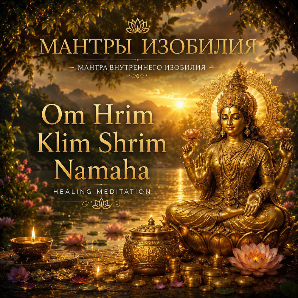 Трек Мантра внутреннего изобилия— Om Hrim Klim Shrim Namaha (Healing Meditation)