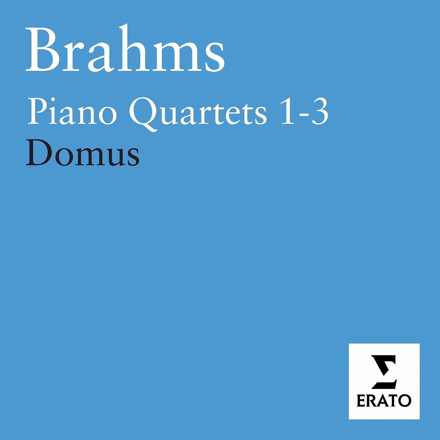 Релиз Brahms - Piano Quartets