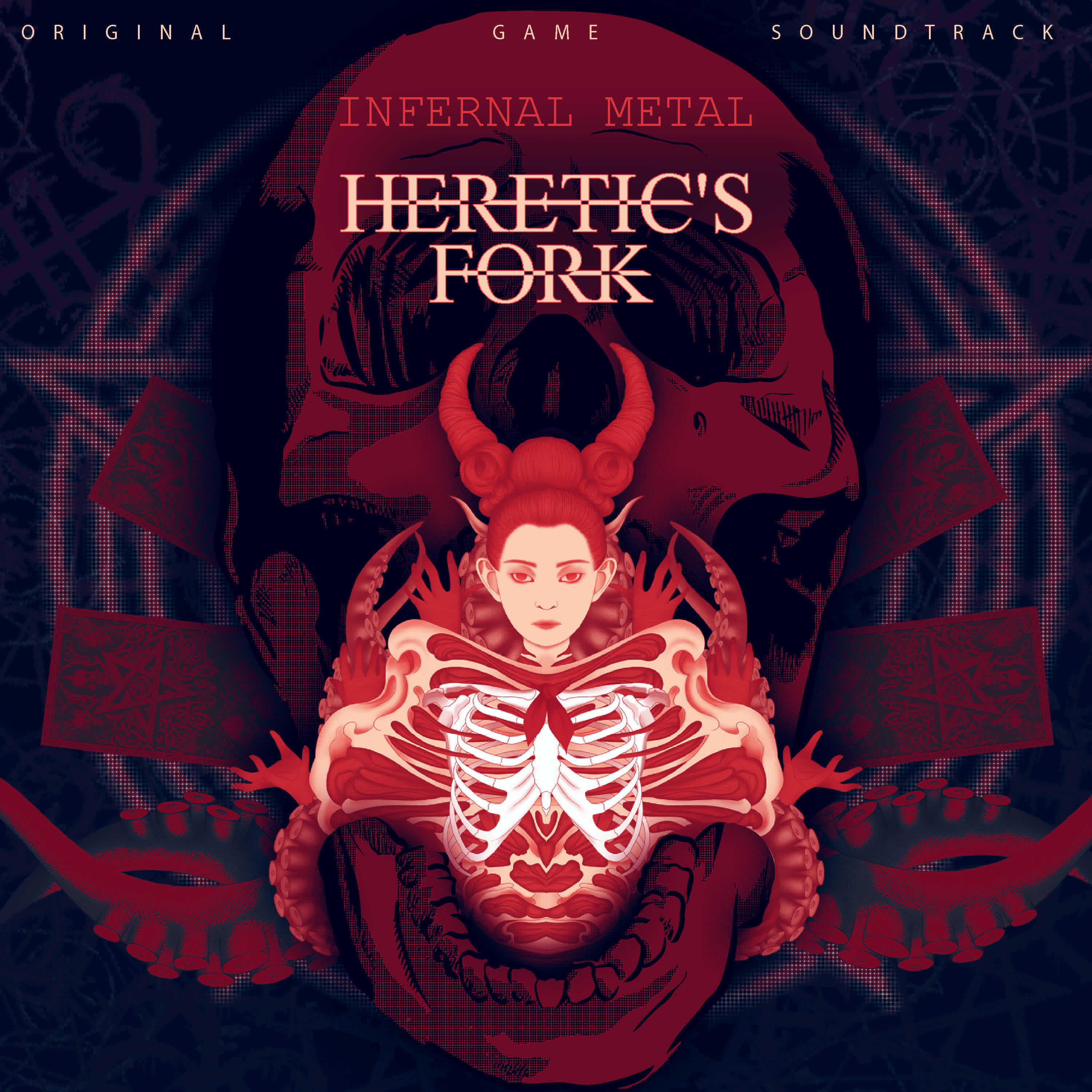 Постер альбома Heretic's Fork: Infernal Metal (Original Game Soundtrack)