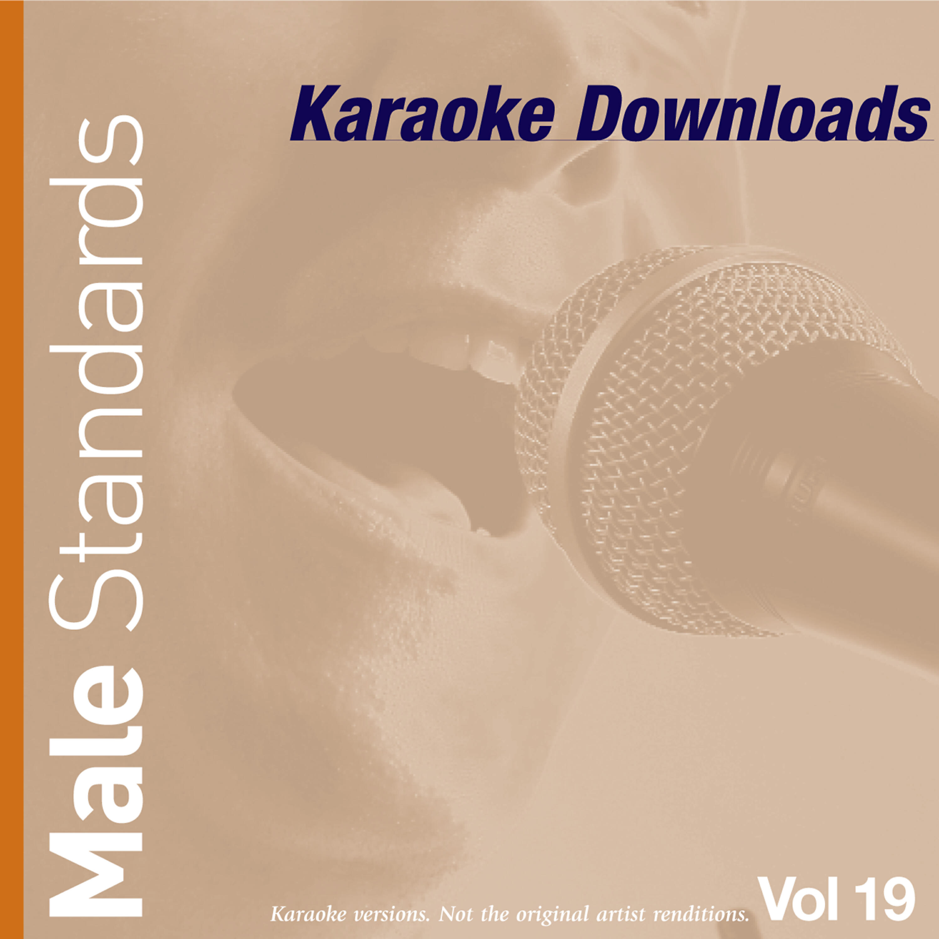 Релиз Karaoke Downloads - Male Standards Vol.19