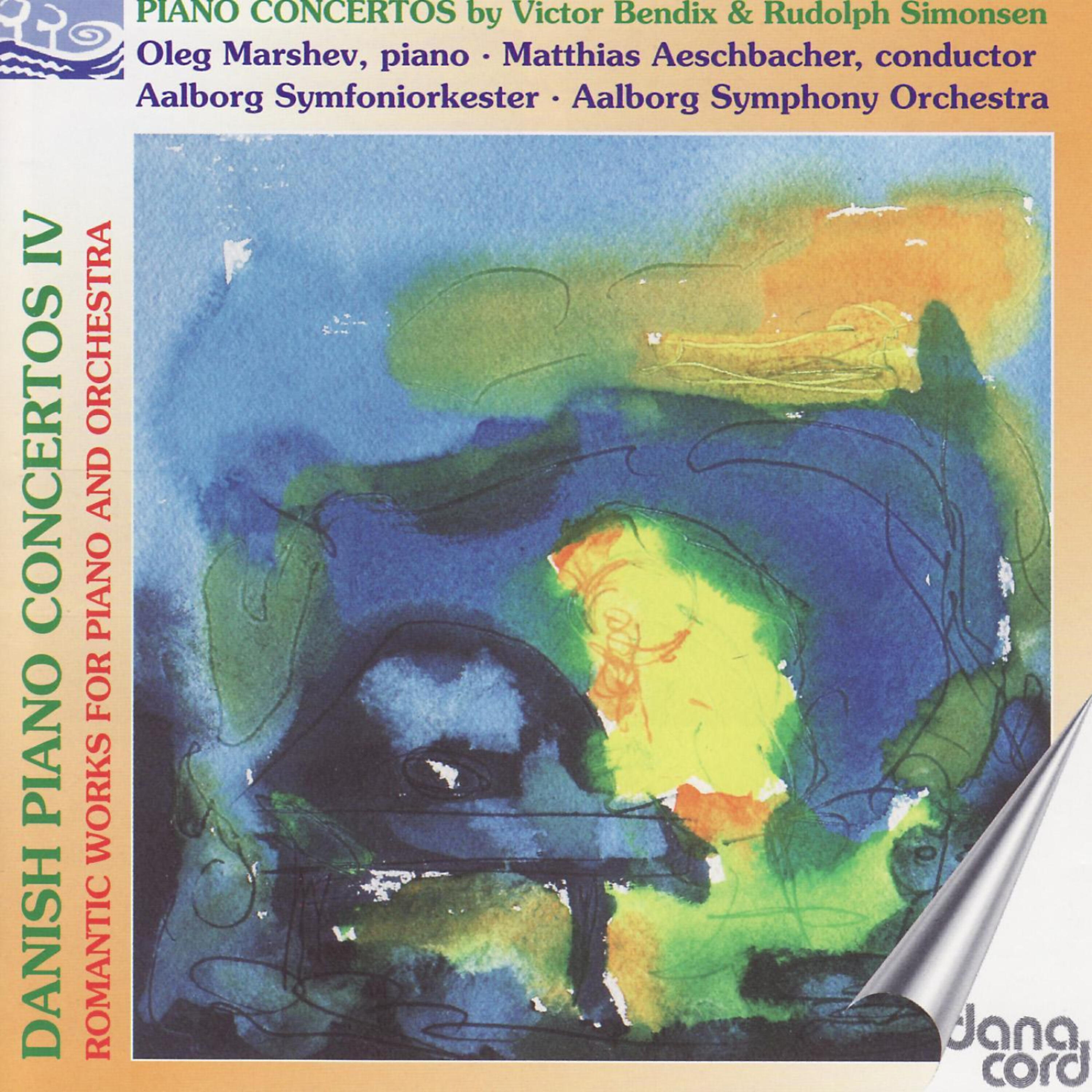 Релиз Bendix / Simonsen: Danish Piano Concertos Vol. 4