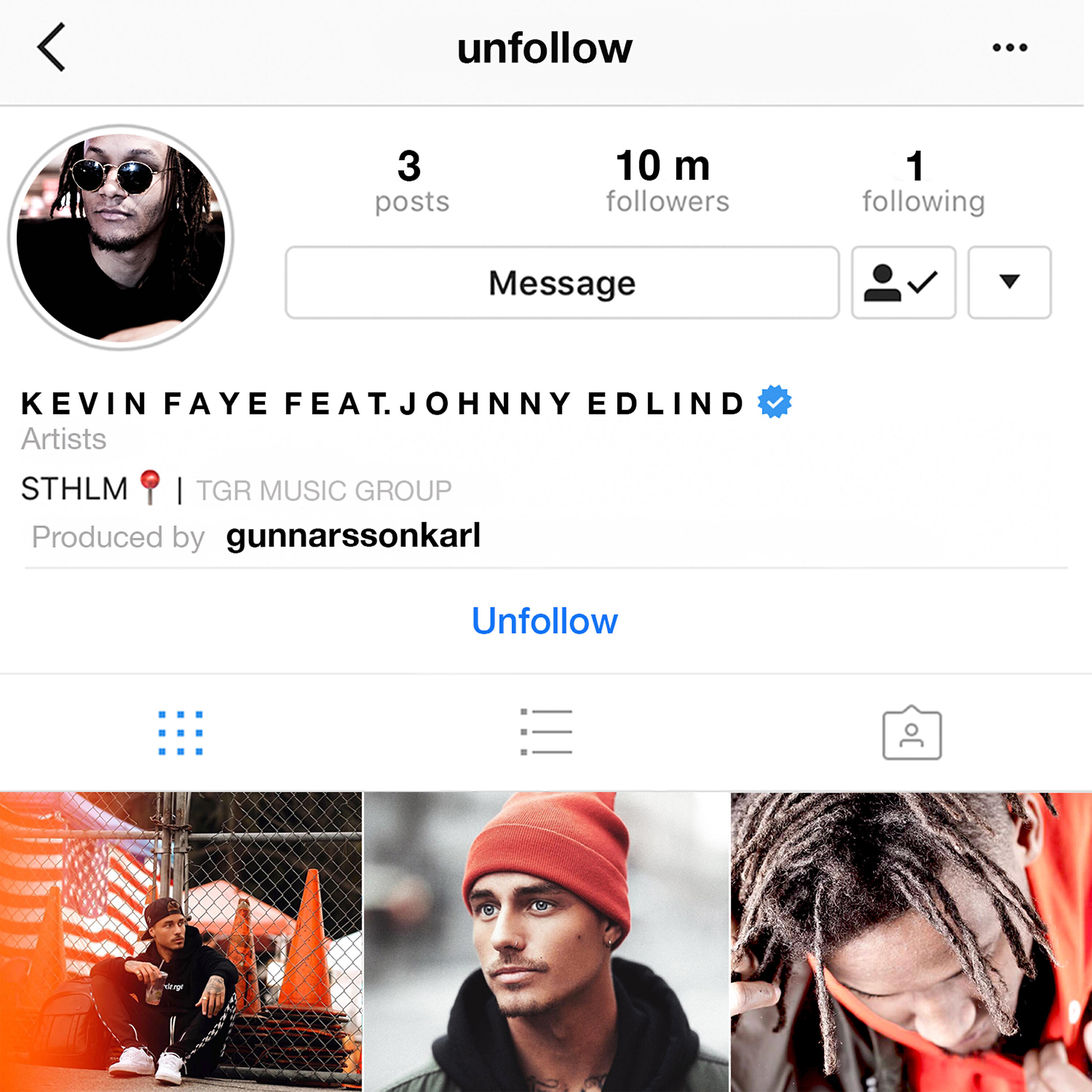 Релиз Unfollow