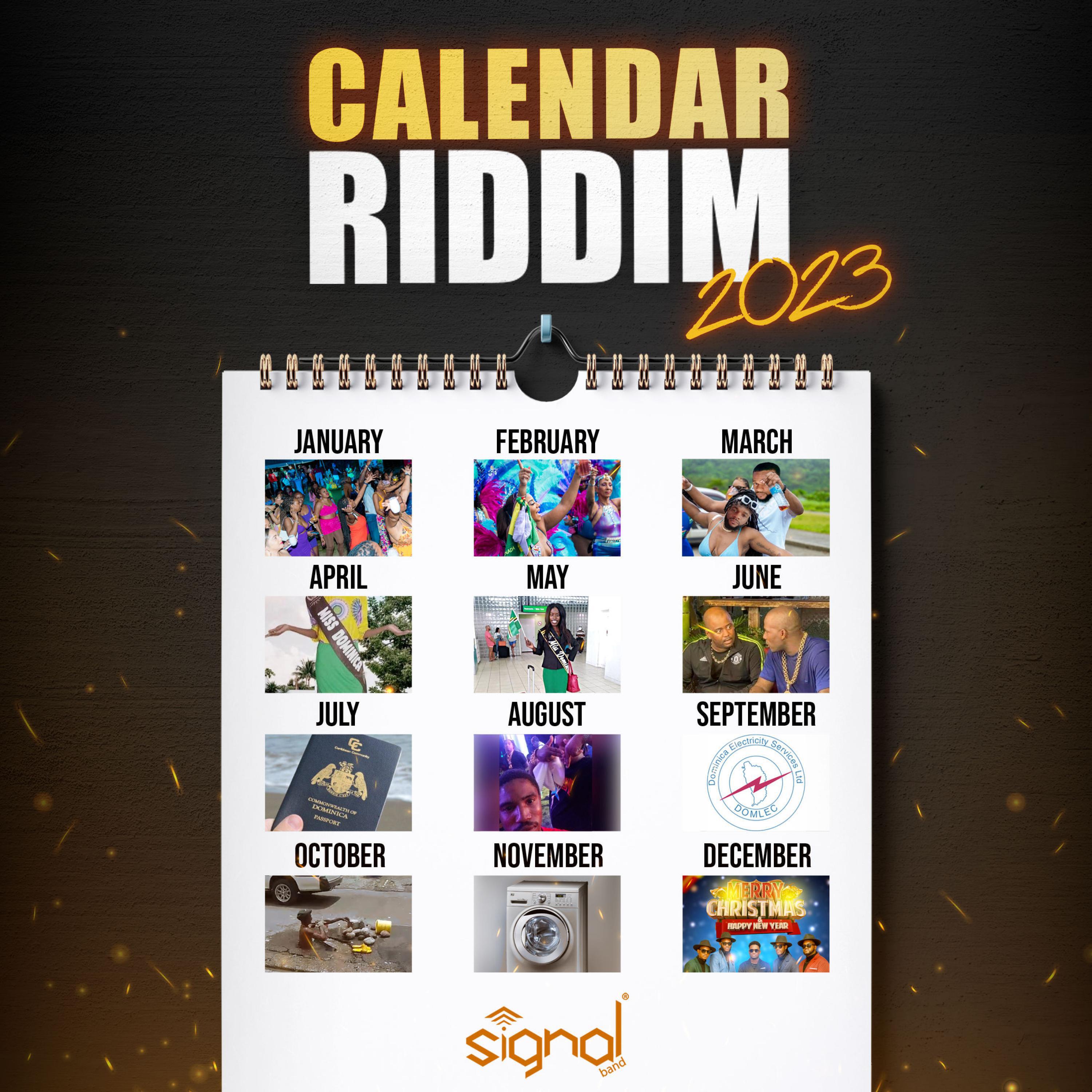 Релиз Calendar Riddim