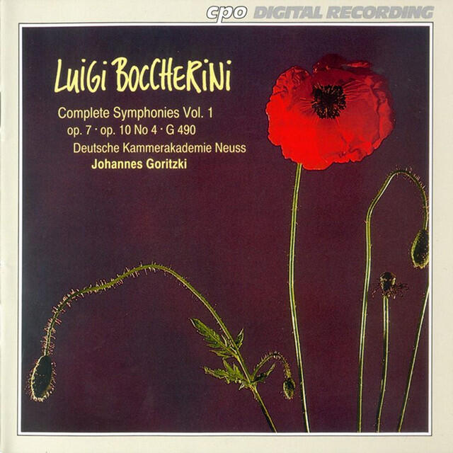 Релиз Boccherini: Complete Symphonies, Vol. 1