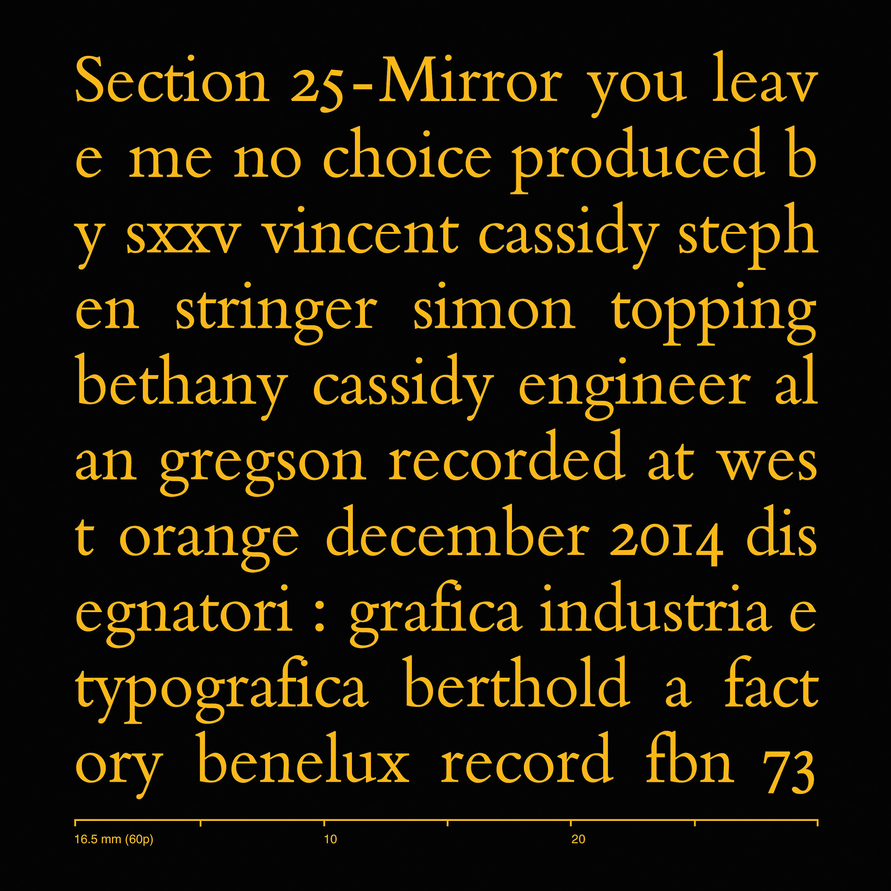 Постер альбома Mirror
