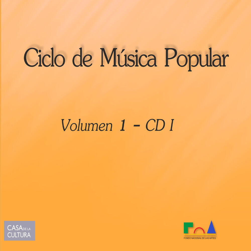 Релиз Ciclo de Música Popular Vol. 1 - CD I