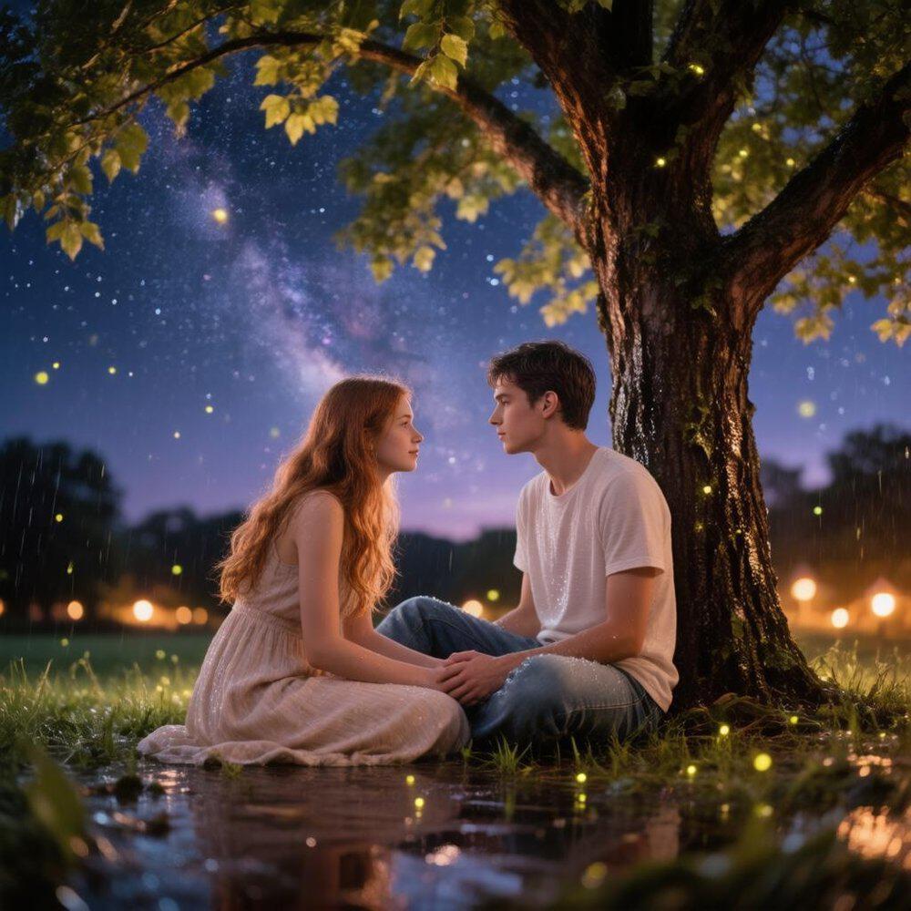 Релиз Ночная мелодия дождя