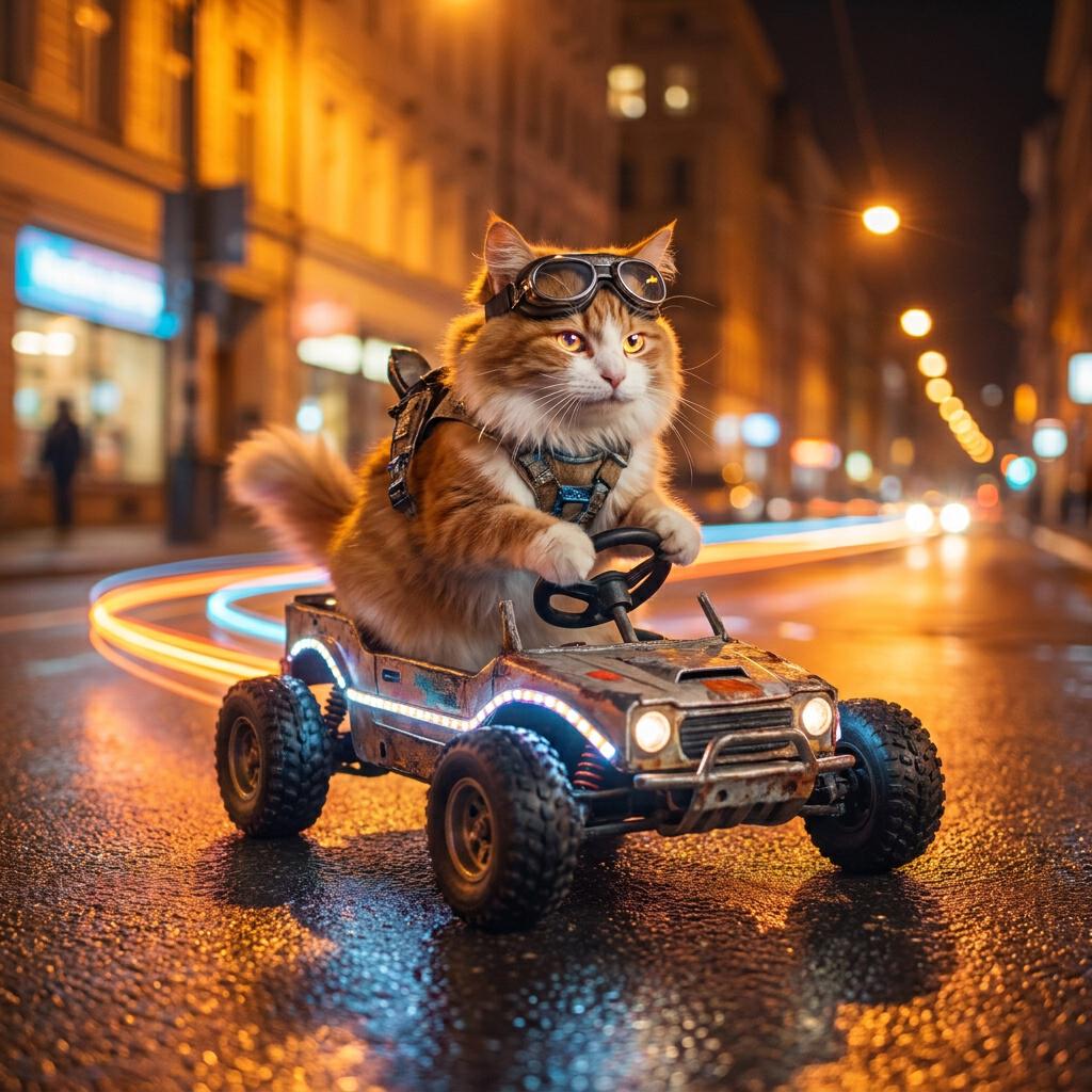 Релиз Котэ на драндулете