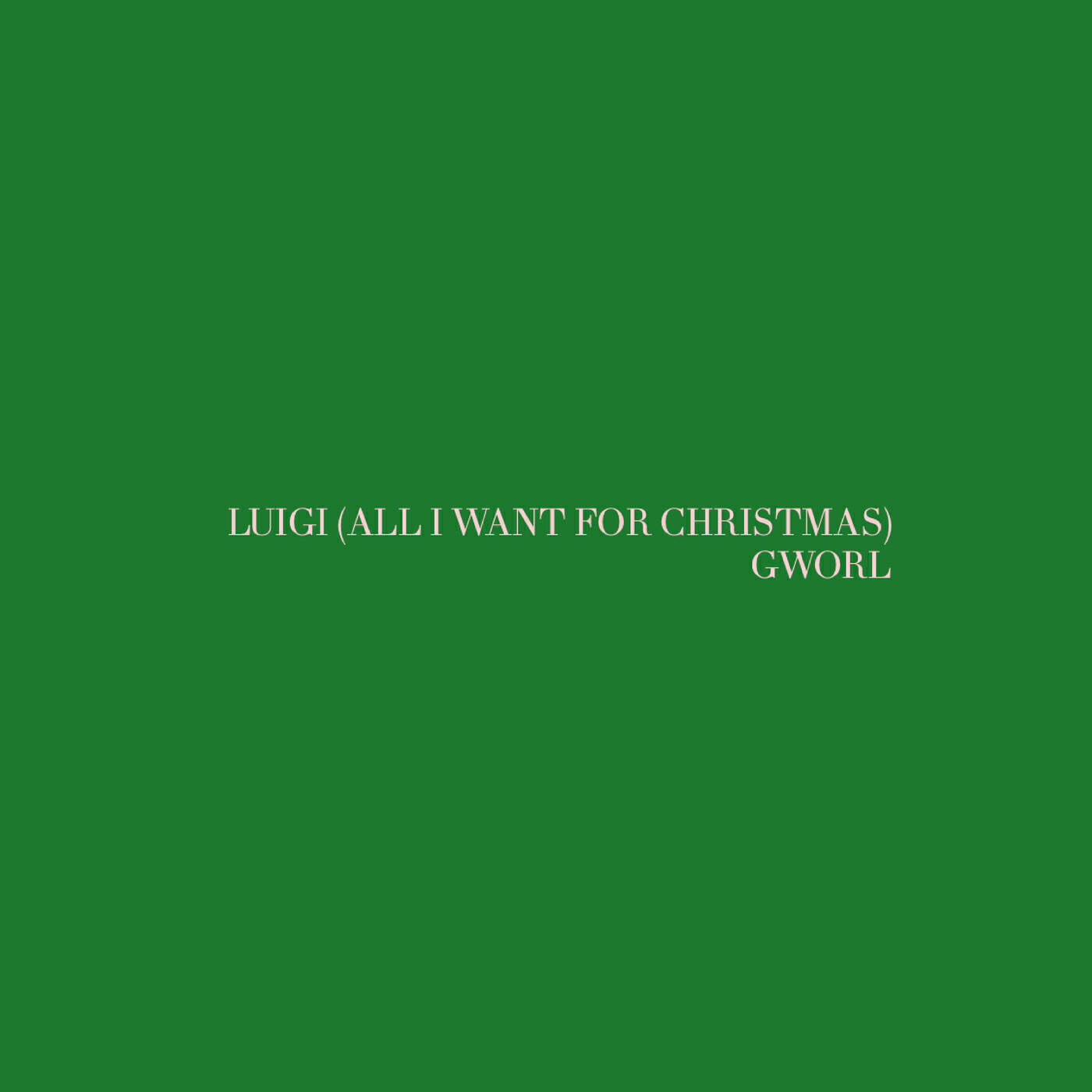 Релиз Luigi (All I Want for Christmas)