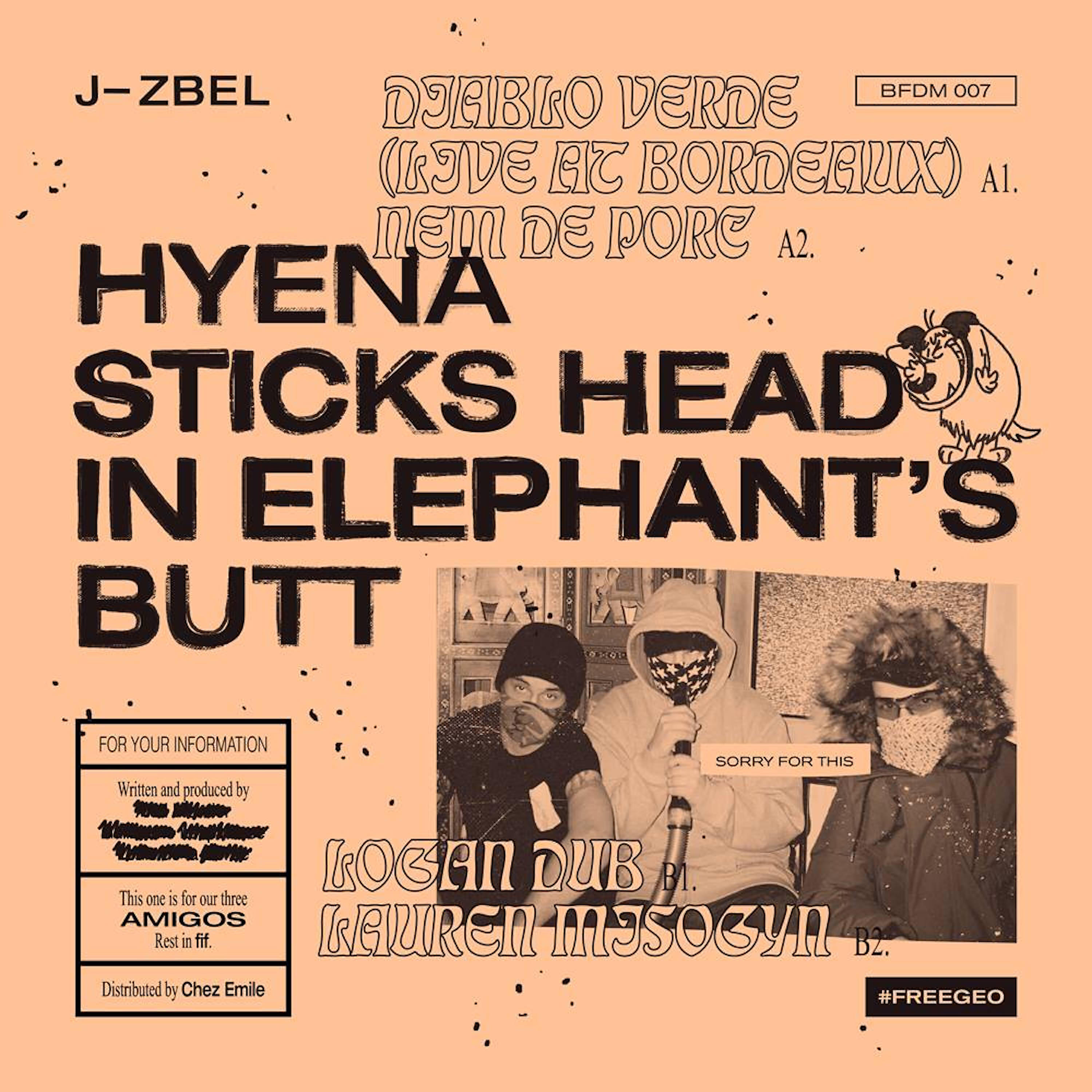 Релиз Hyena Sticks Head In Elephant's Butt