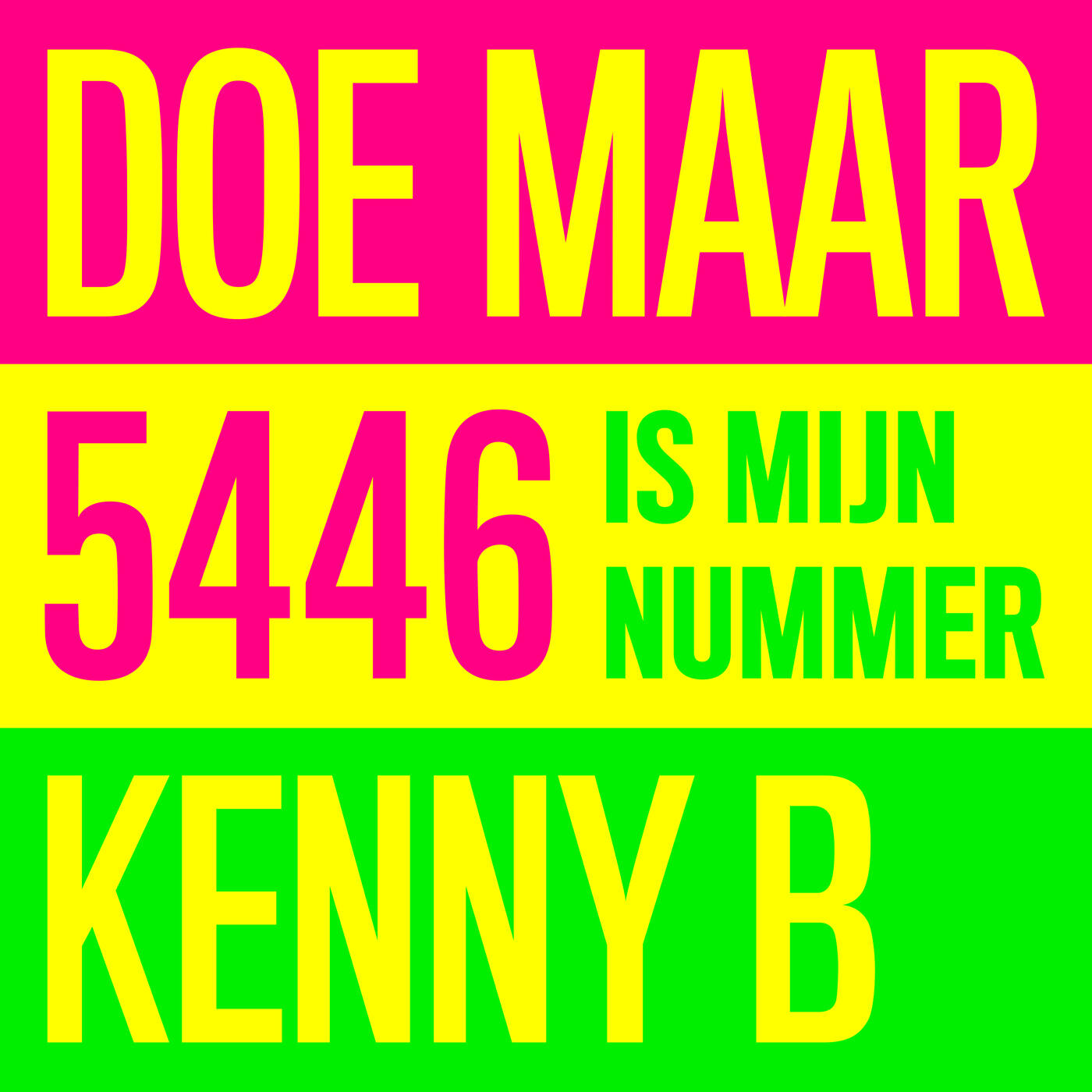 Релиз 5446 Is Mijn Nummer