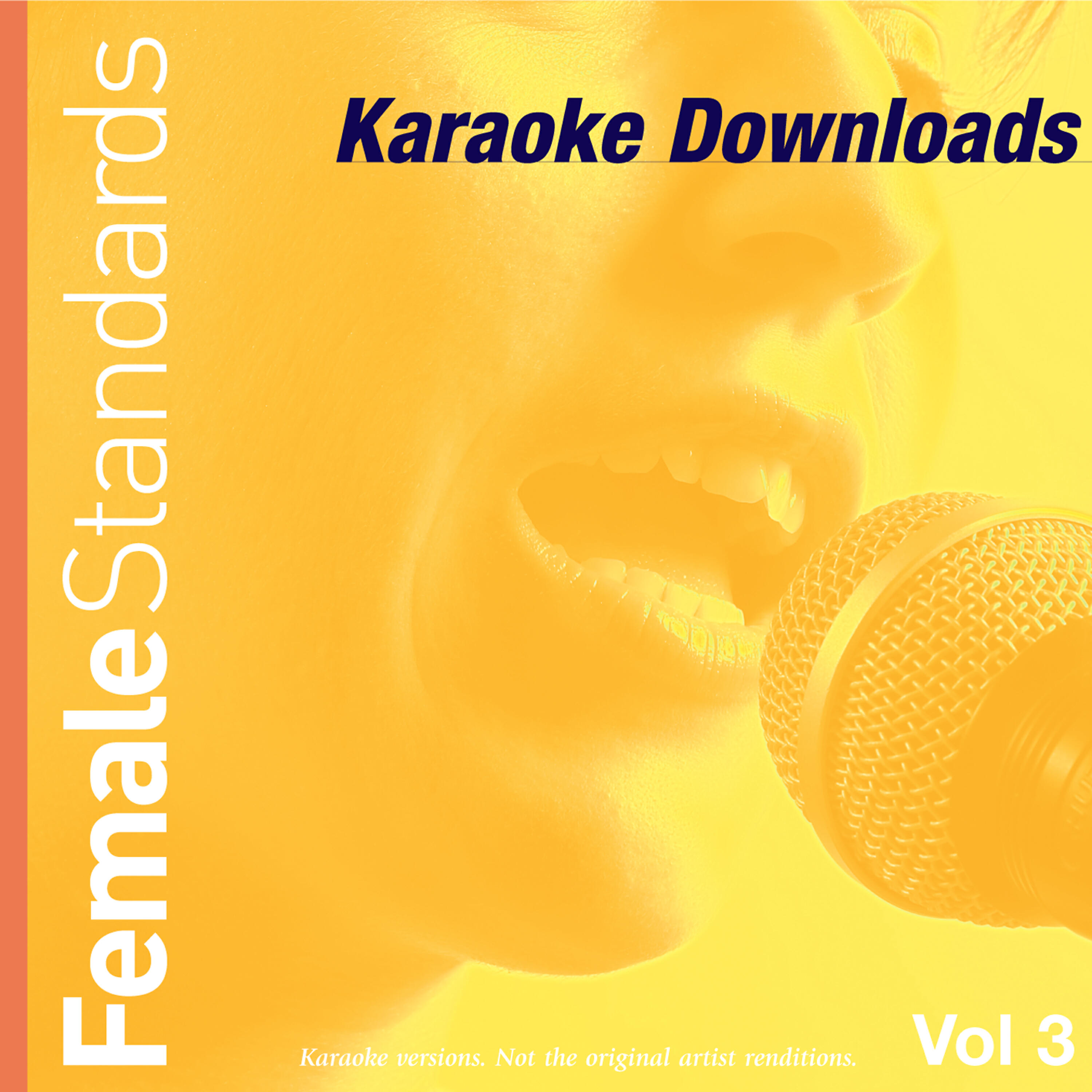 Релиз Karaoke Downloads - Female Standards Vol.3