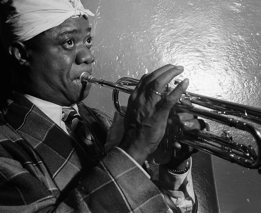 Bing Crosby and Louis Armstrong