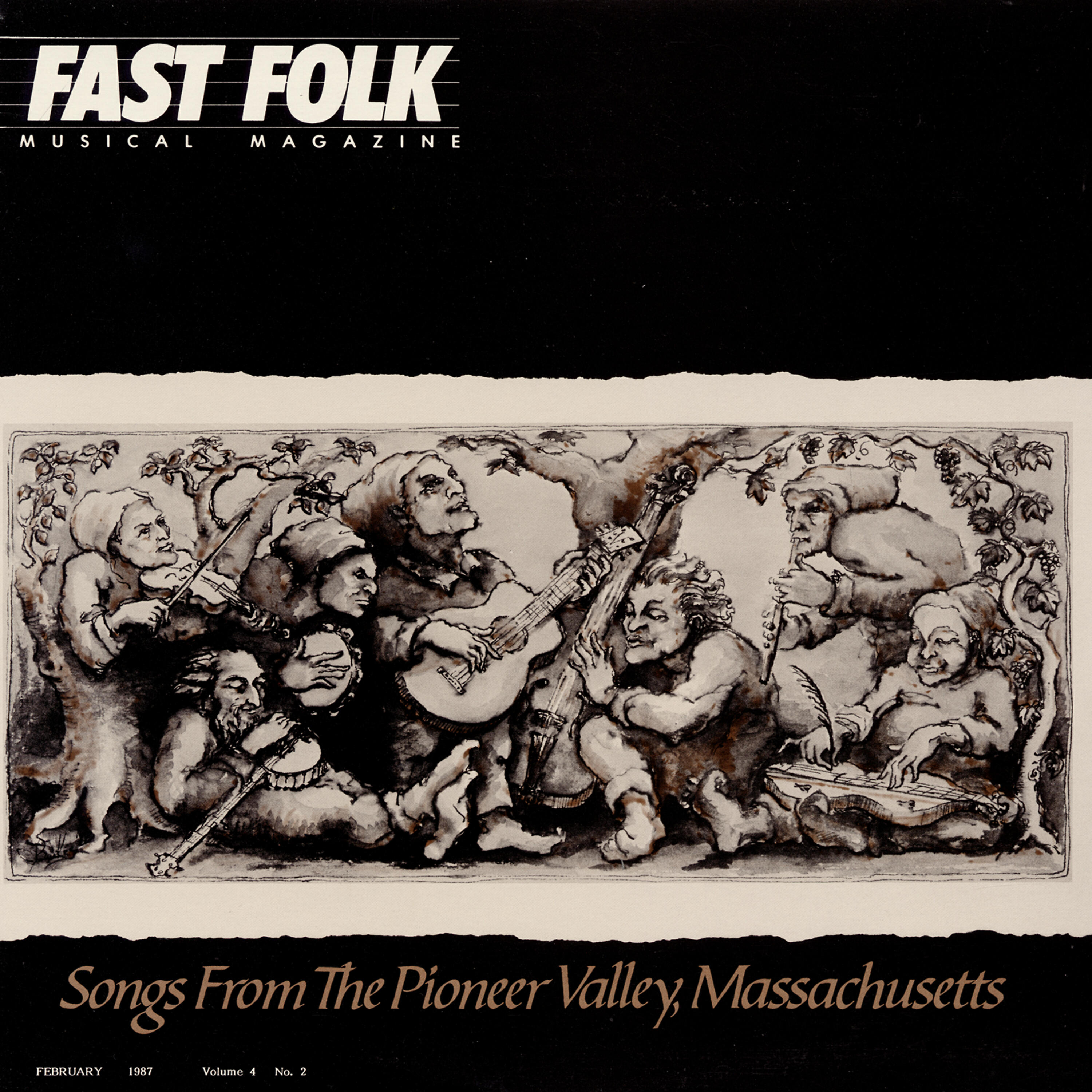 Постер альбома Fast Folk Musical Magazine (Vol. 4, No. 2) Songs from the Pioneer Valley