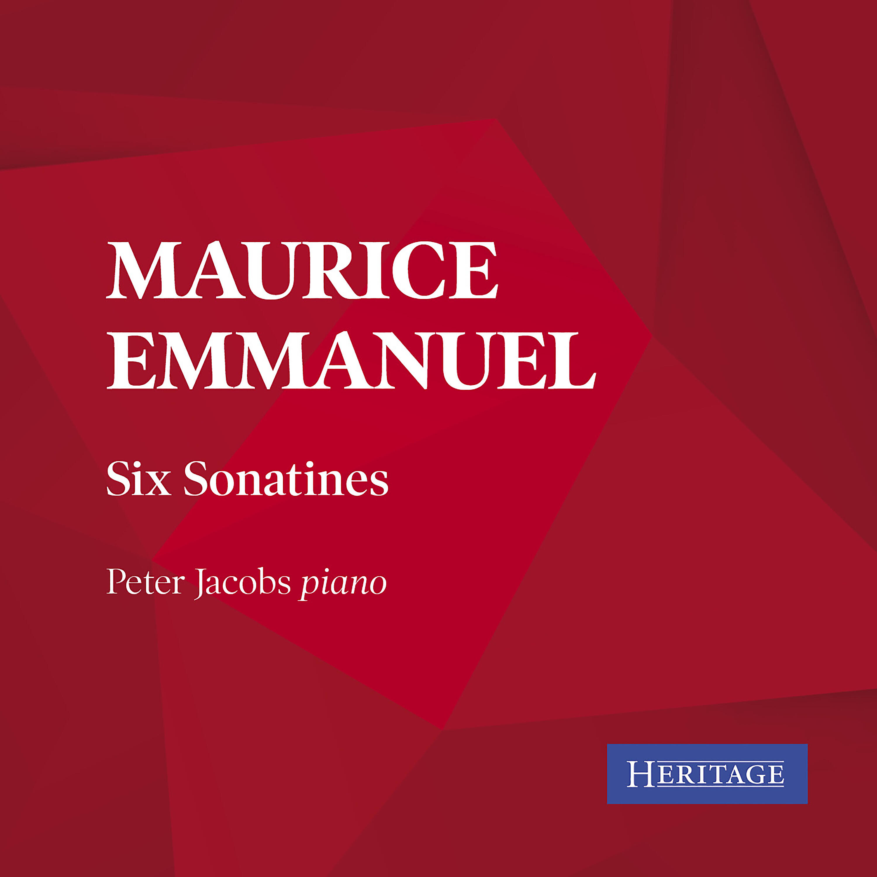 Релиз Maurice Emmanuel: Six Sonatines