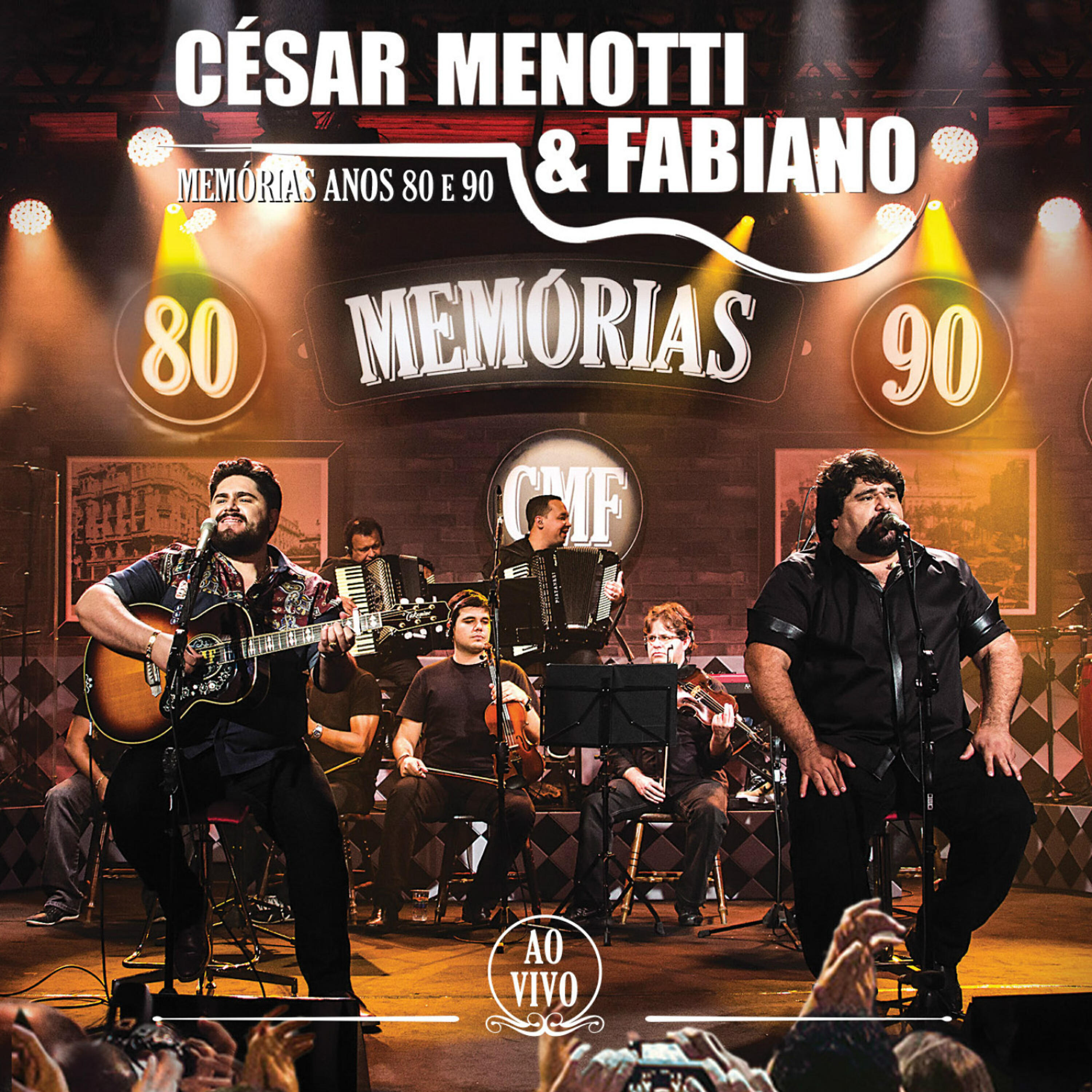 Релиз Memórias Anos 80 e 90 - Ao Vivo