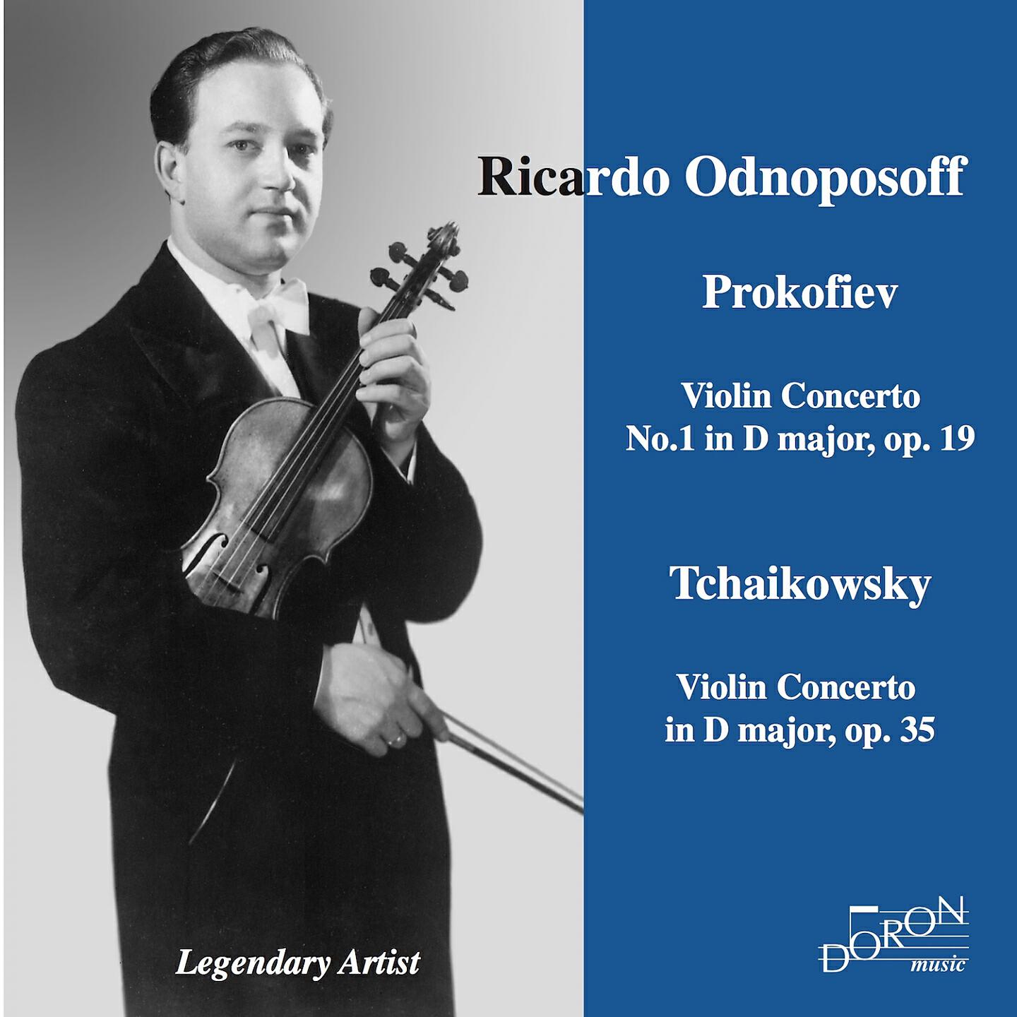 Релиз Ricardo Odnoposoff: Prokofiev and Tchaikovsky