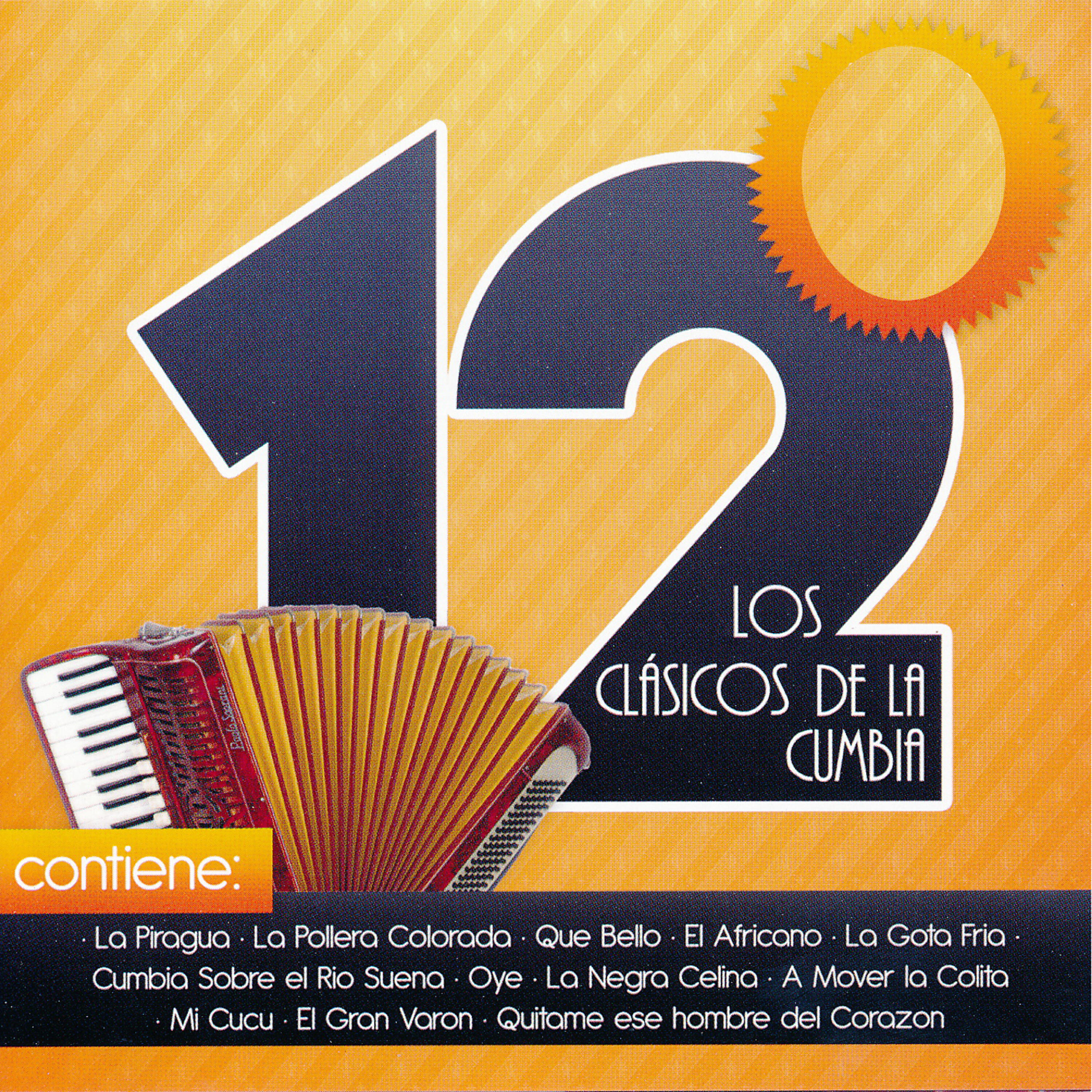 Релиз Los 12 Clasicos de la Cumbia