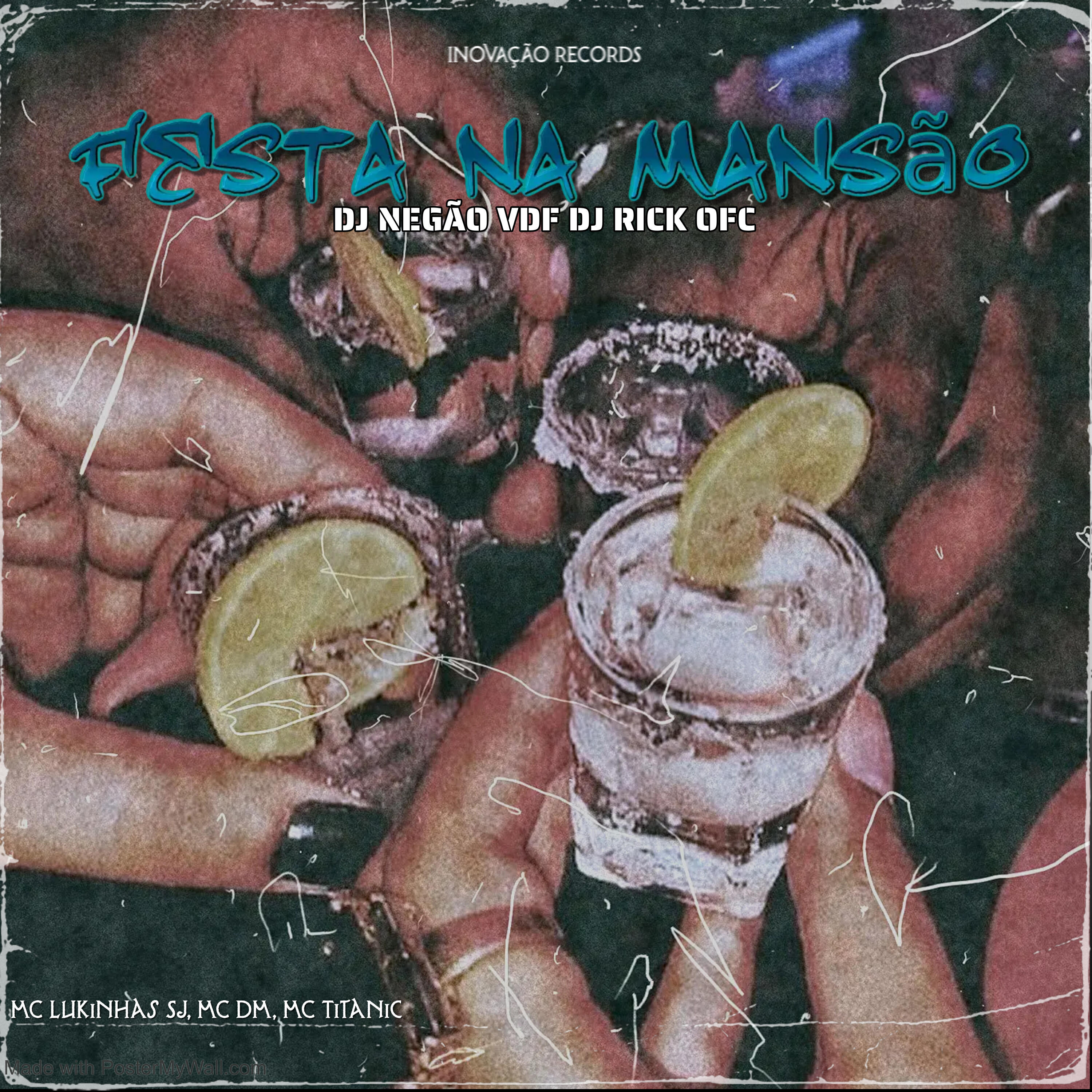 Скачать песню Dj Rick Ofc, Dj Negão Vdf, MC Lukinhas SJ, MC Titanic, MC DM - Festa na Mansão бесплатно в MP3 для Android и iOS